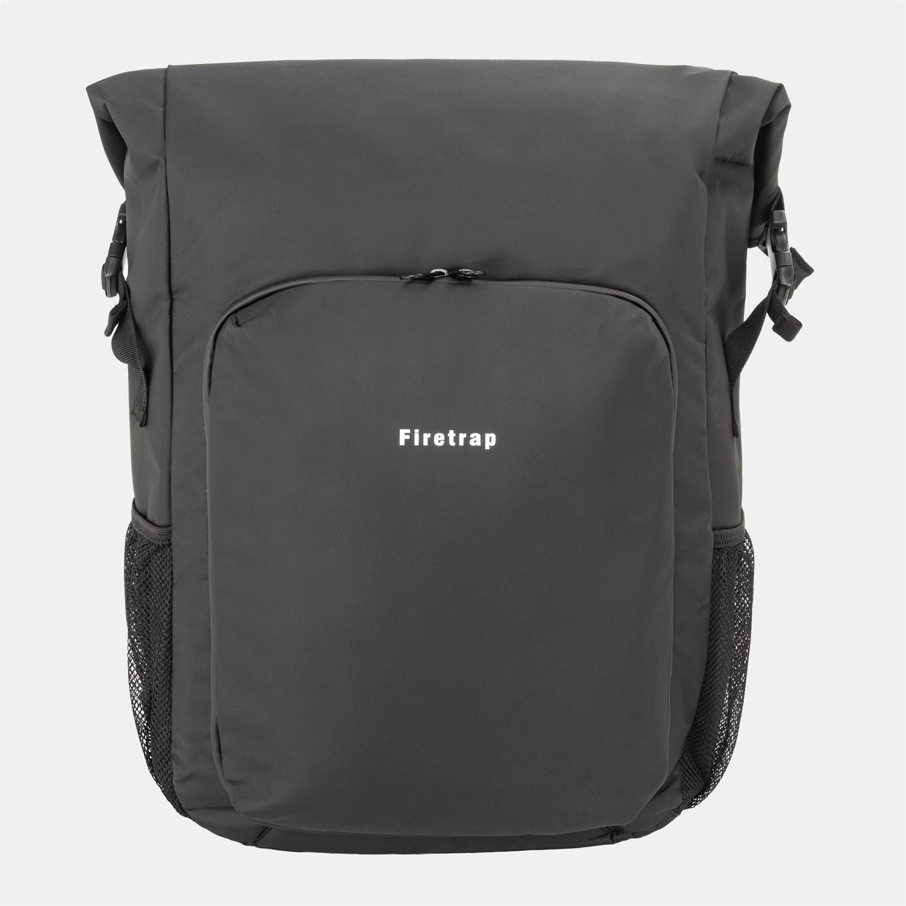 Firetrap Rectangle Shape Rucksack Backpack with Mesh Pocket