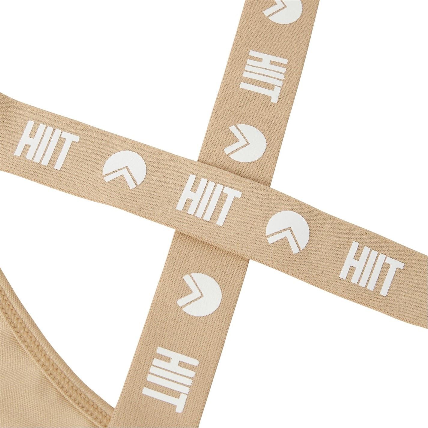 HIIT Cropped Scoop Neck Regular Fit Bra