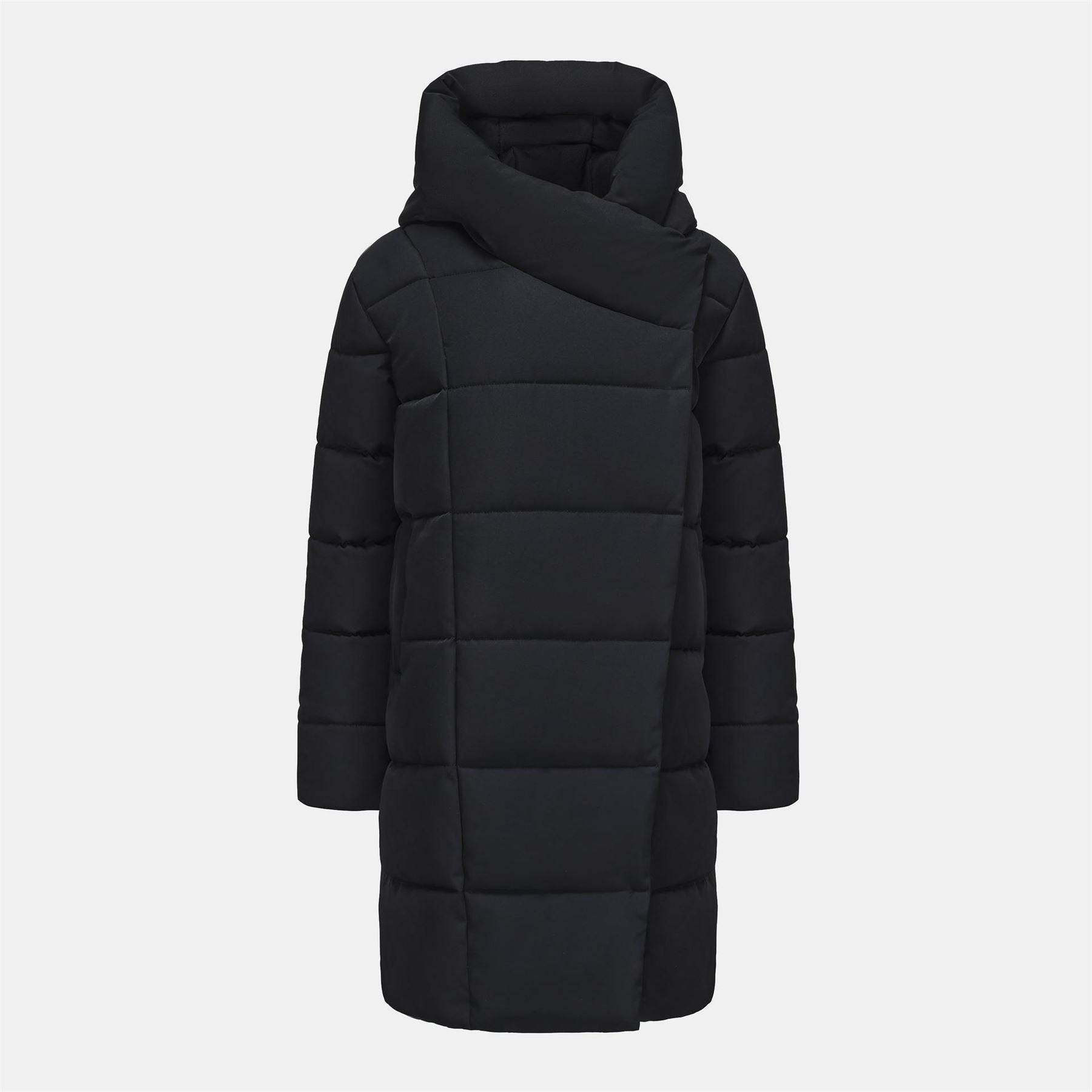 Gelert Ottawa Hooded Parka Coat Solid Patterned