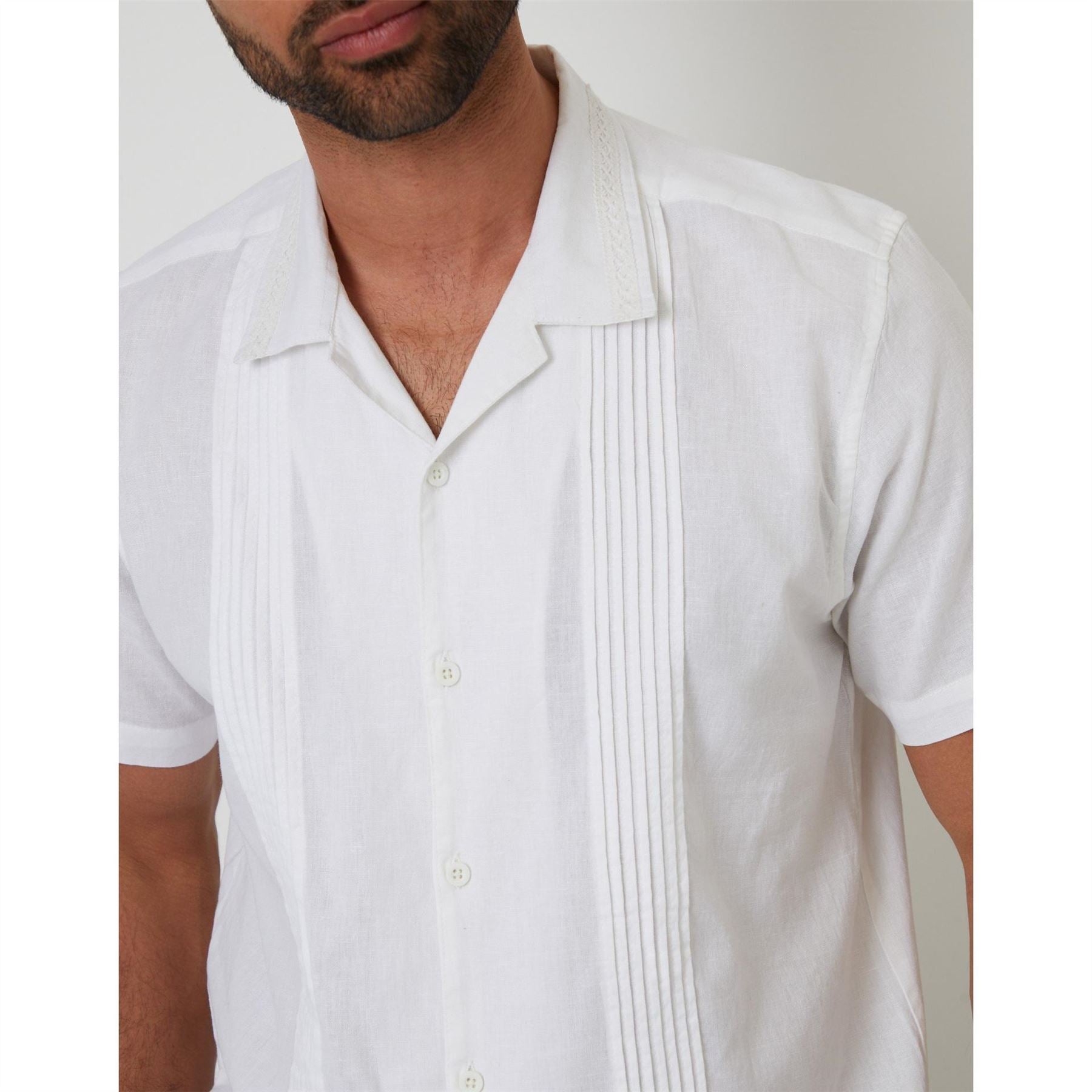 Threadbare Urmston Regular Fit Short Sleeve Shirt