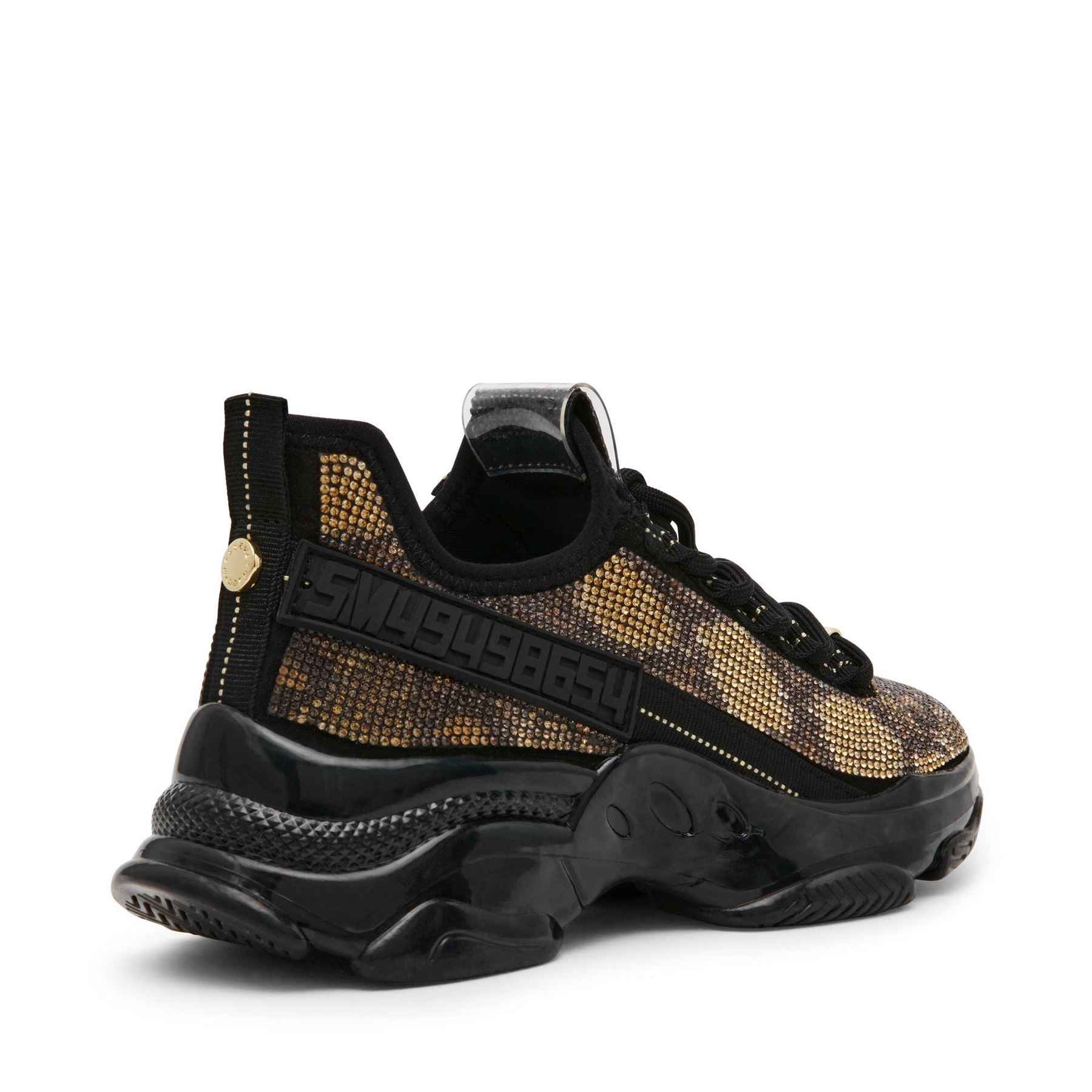 Steve Madden Maxilla S Tra Snake Patterned Lace-Up Sneakers