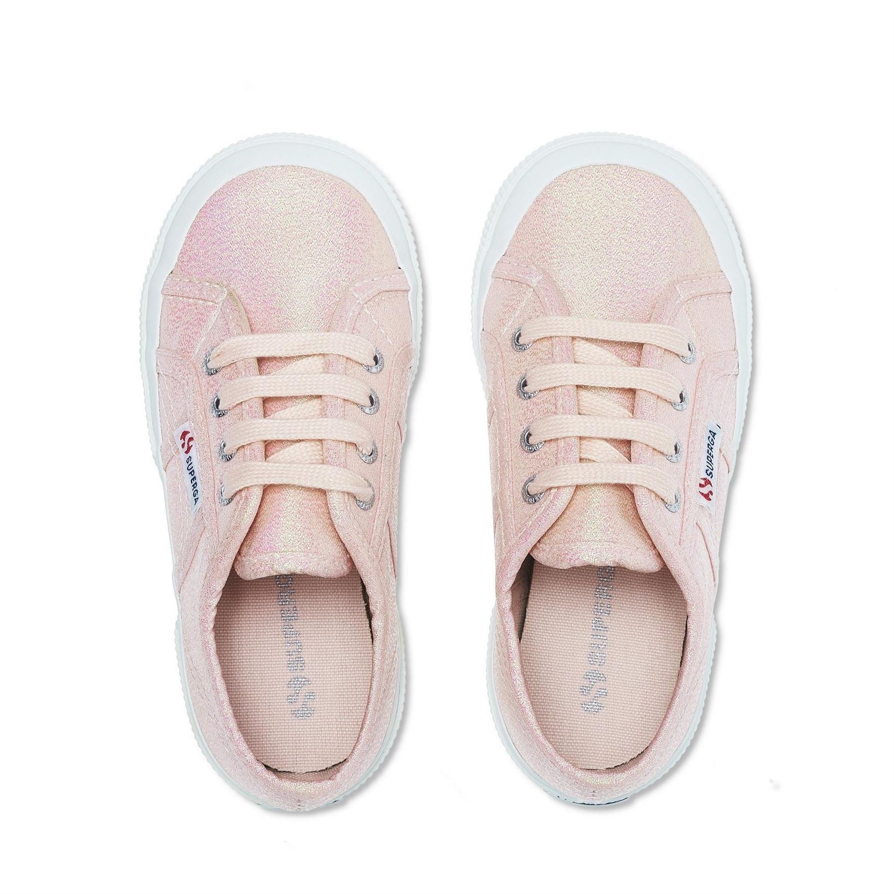 Superga 2750 Lamej Metallic Canvas Low Top Sneakers