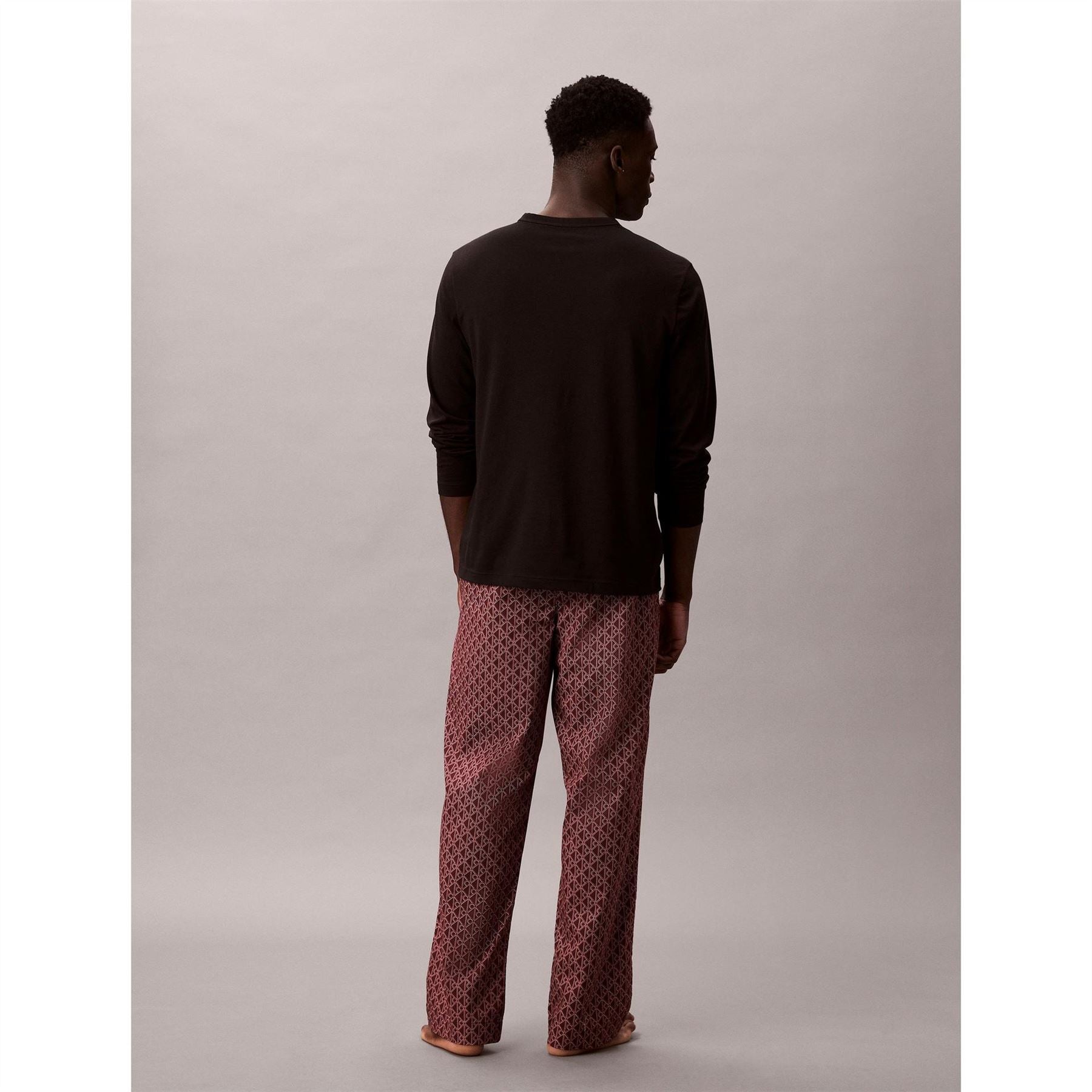 Calvin Klein Long Sleeve Crew Neck Pyjama Set