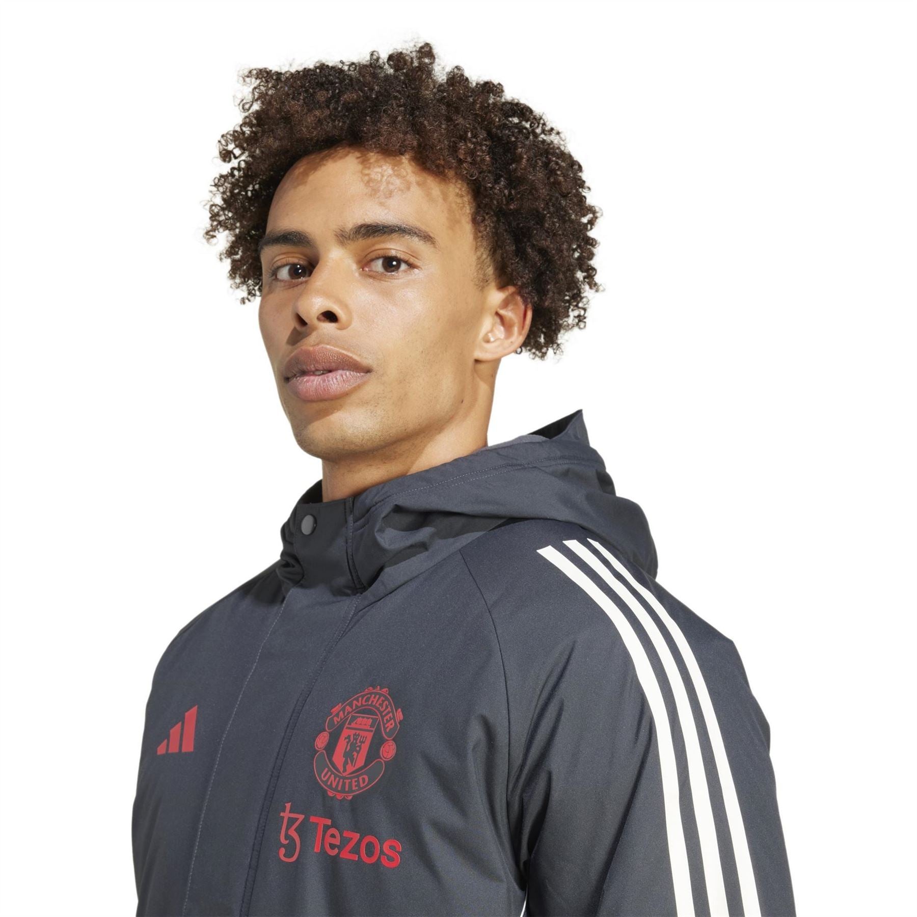 adidas Mens Manchester United Stadium Parka 24 25