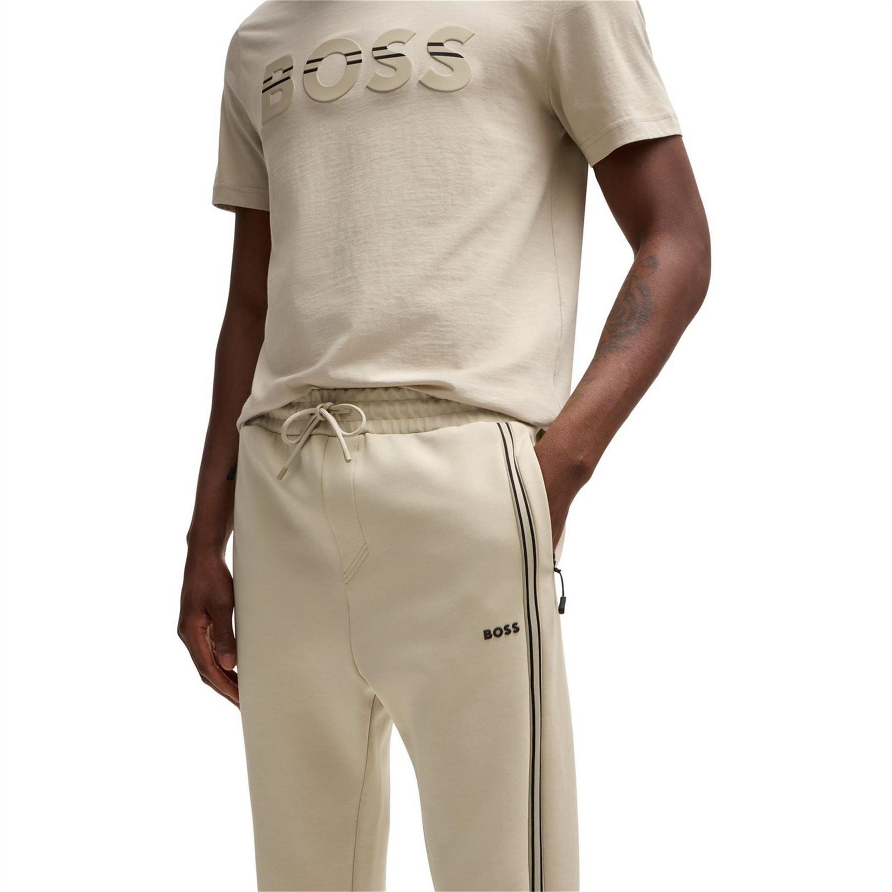 Boss Hbg Hadiko Jogging Bottoms, Elasticated Waistband