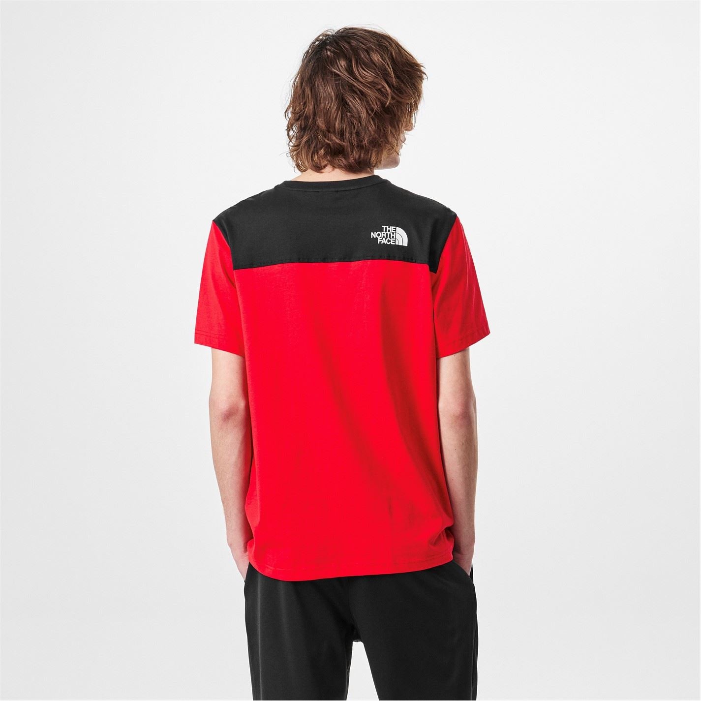 The North Face North Face M Icons S S Tee Tnf Red Tnf Black