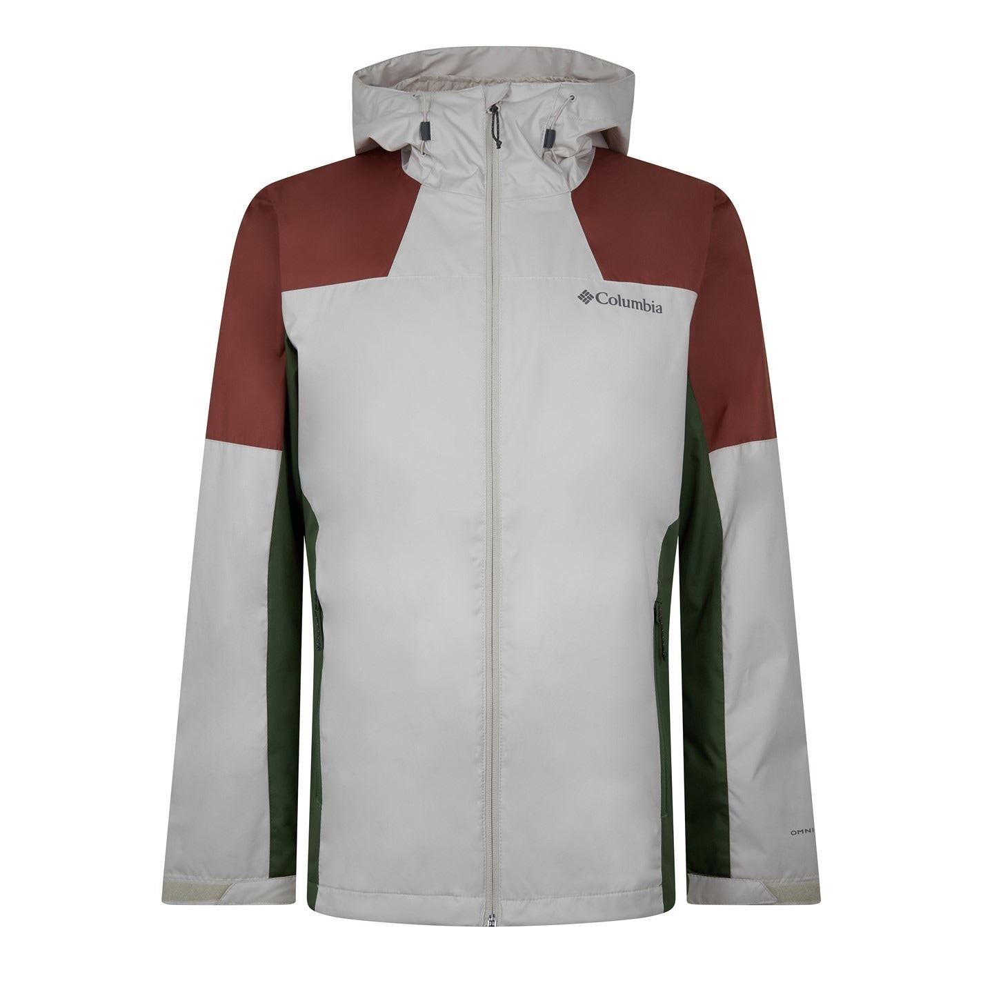 Columbia Hooded Rain Jacket with Elasticated Cuff