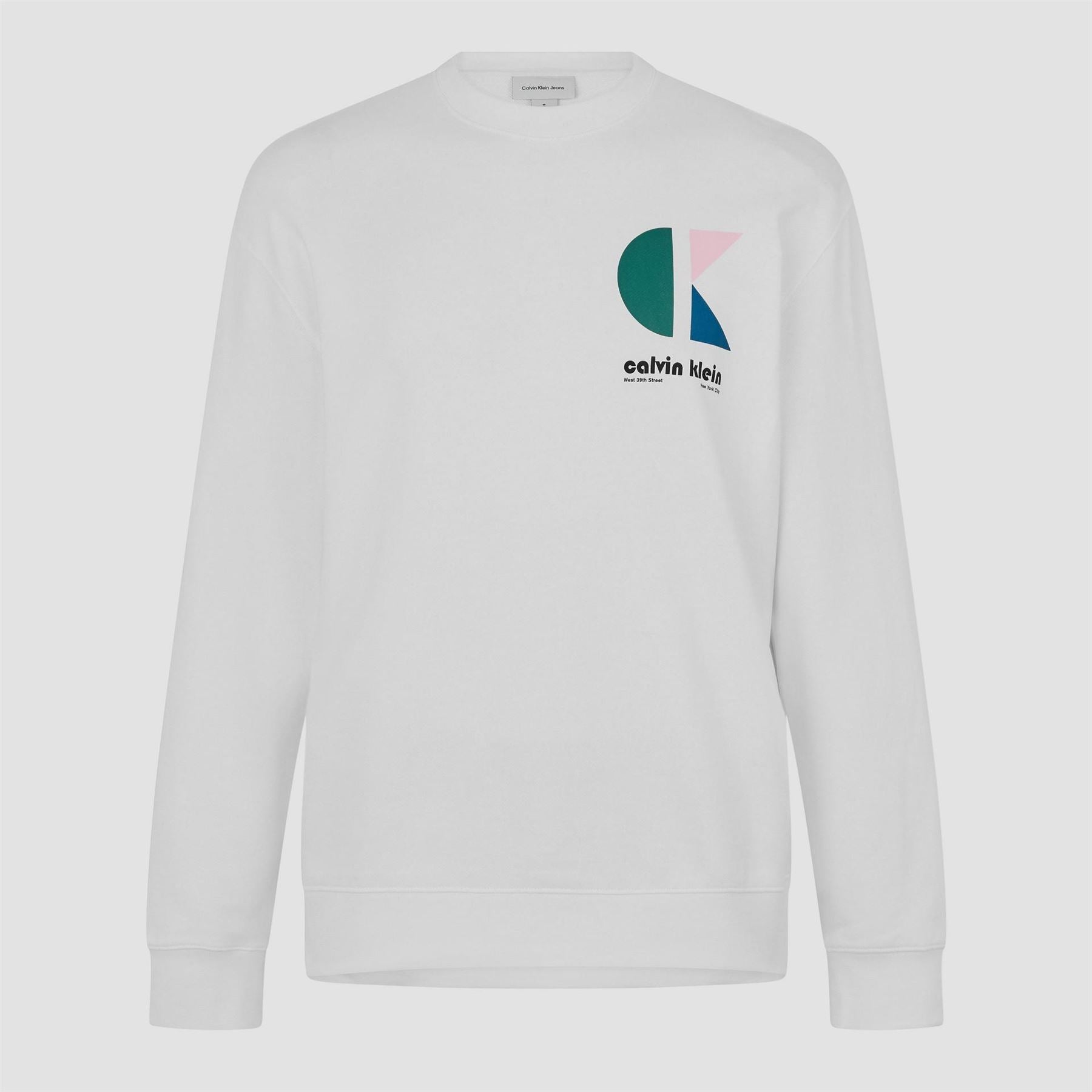 Calvin Klein Jeans Bauhaus Relaxed Fit Crew Sweatshirt