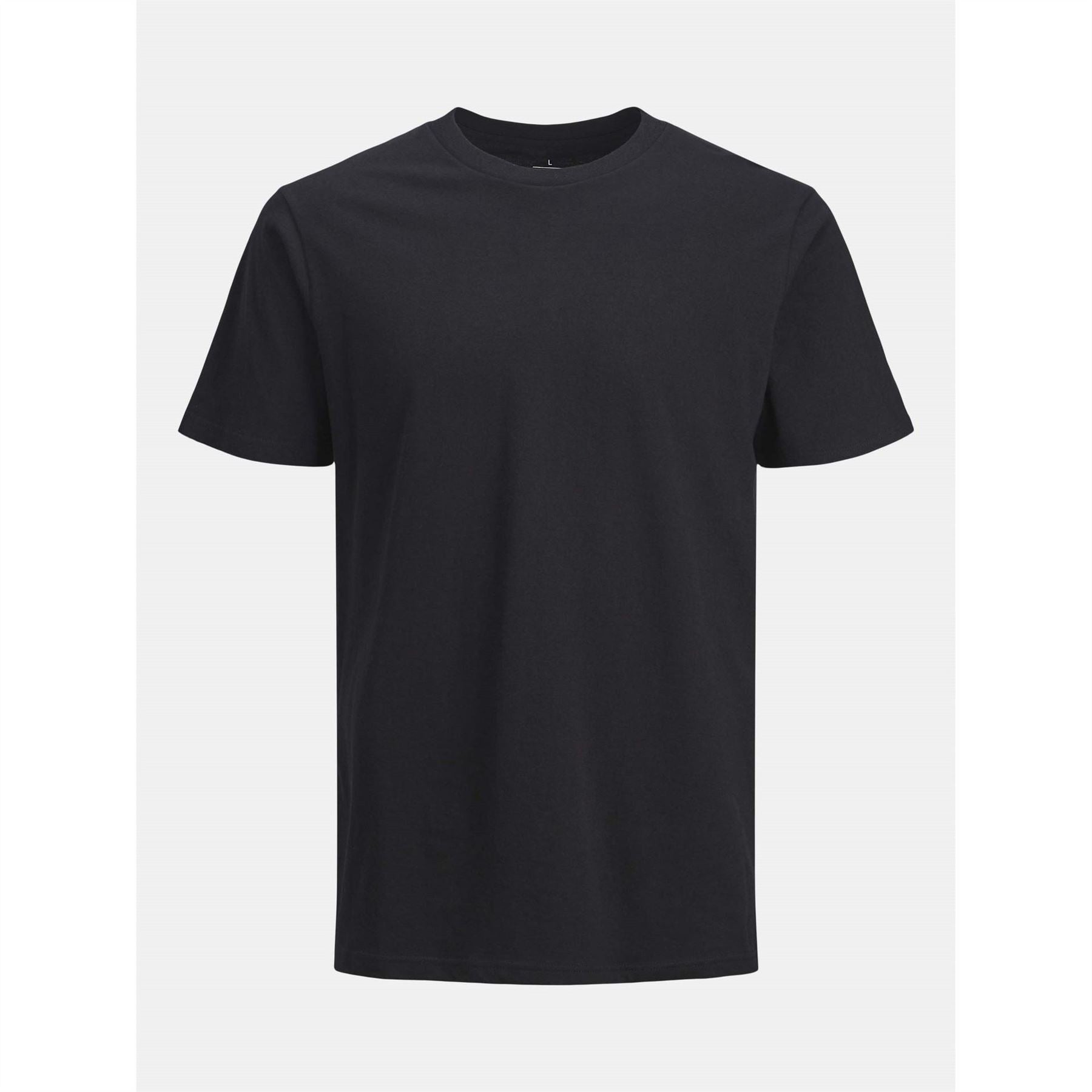 Jack and Jones Mens 3 Pack Short Sleeve T-Shirt