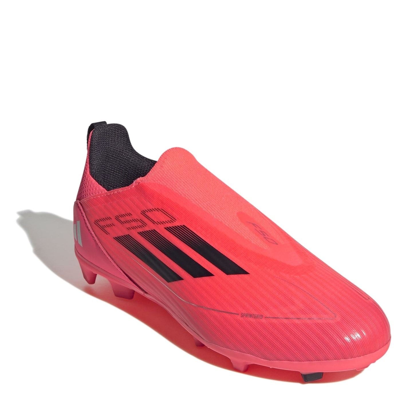 adidas F50 League Laceless Childrens Firm Ground Football Boots