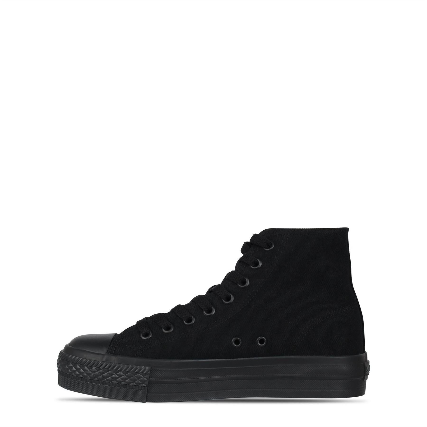 SoulCal Womens Canvasas High Top Platform Trainers
