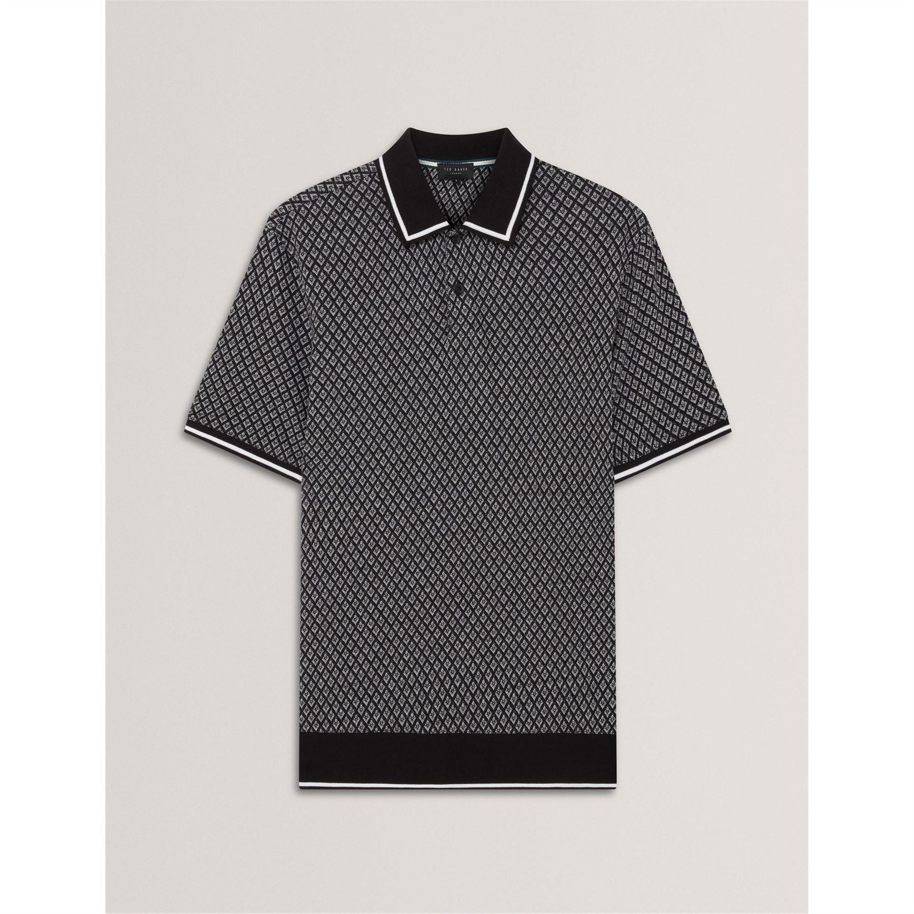 Ted Baker Collared Neck Short Sleeve Polo Shirt