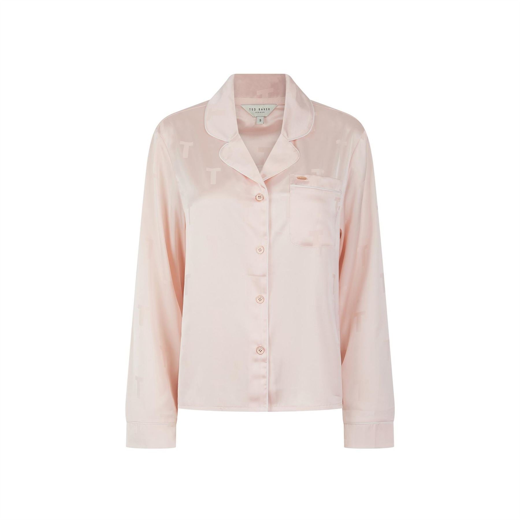 Ted Baker Peggy Collared Neck Long Sleeve Pyjama Set