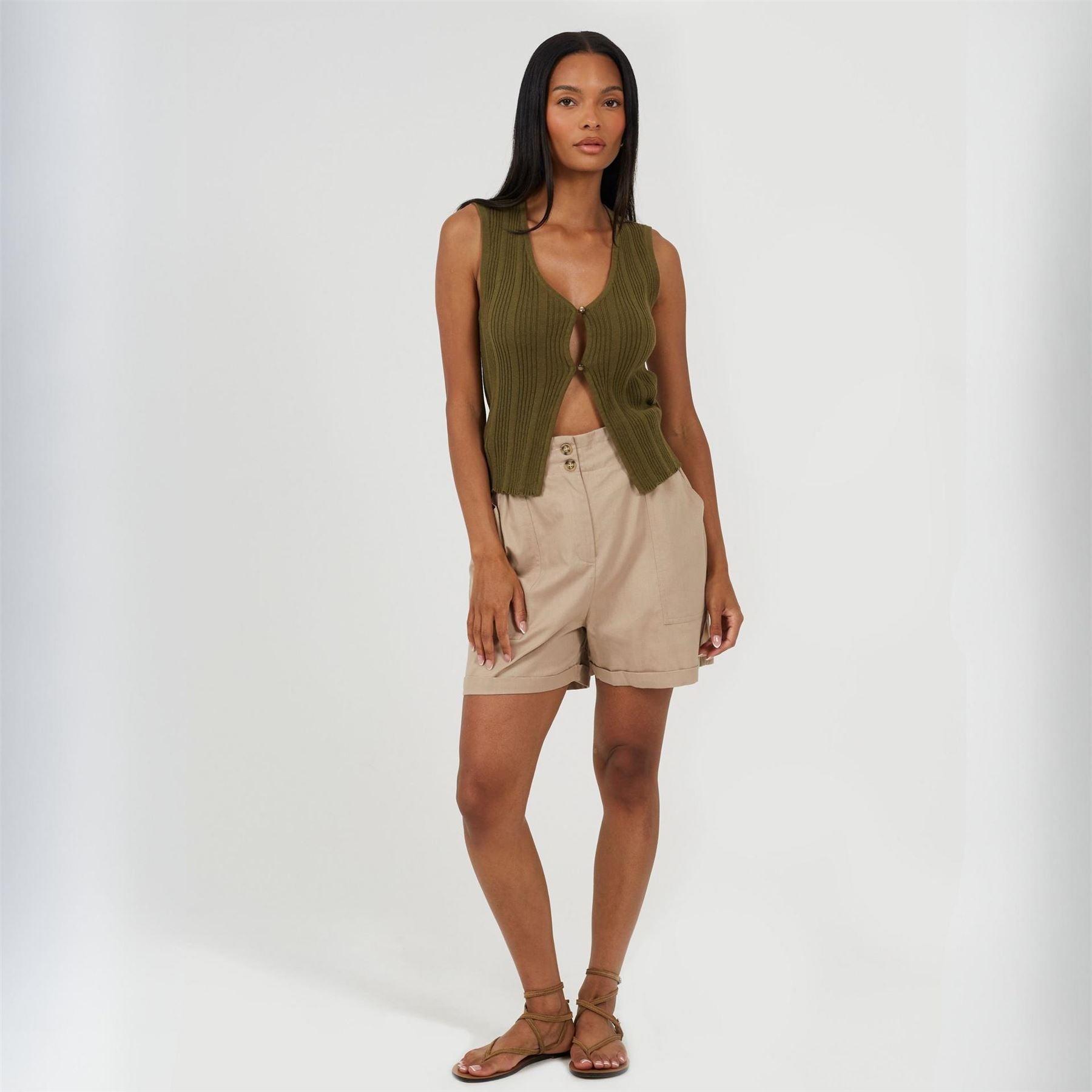 Brave Soul Woven Tracksuit Shorts