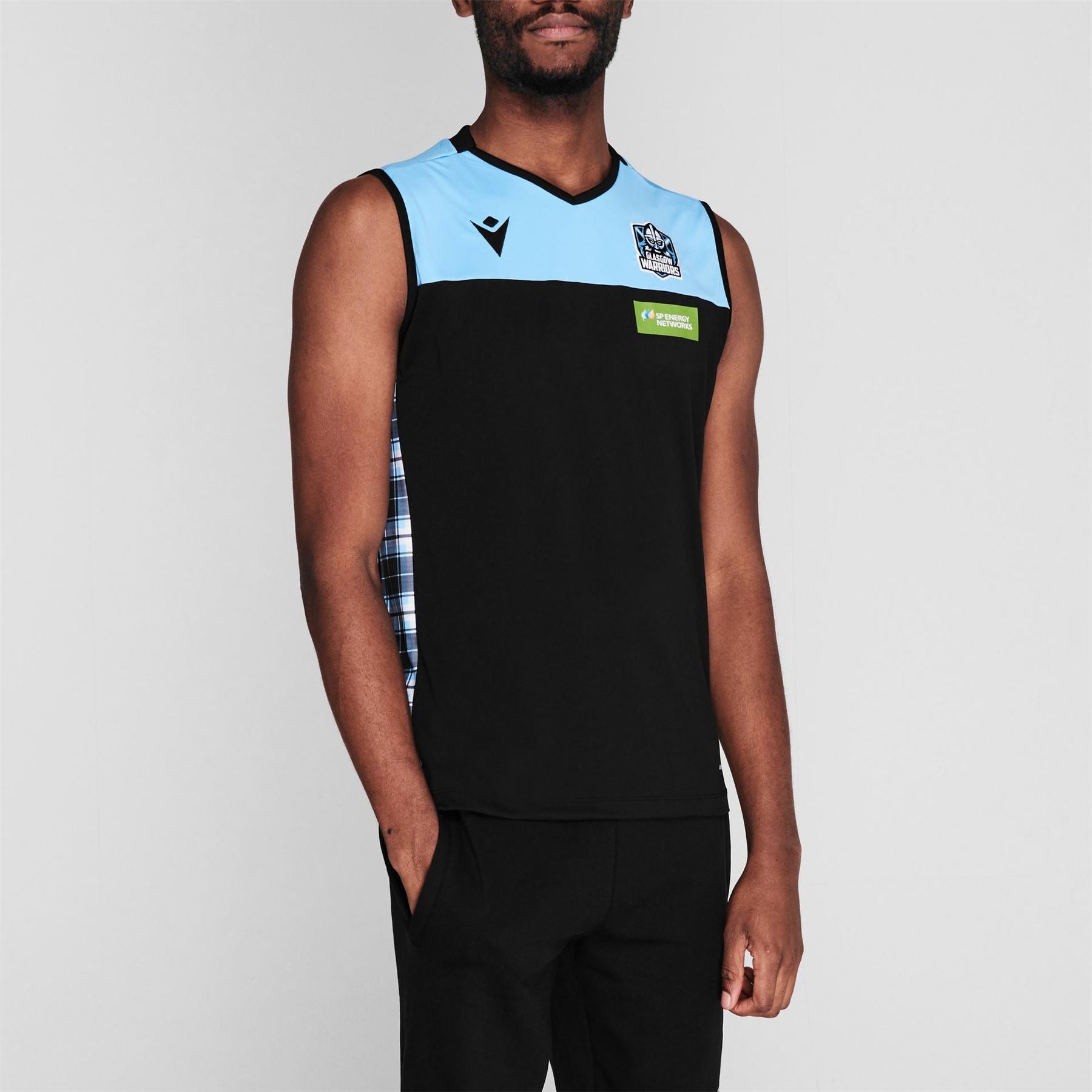 Macron Mens Glasgow Singlet Vest 2022 2023
