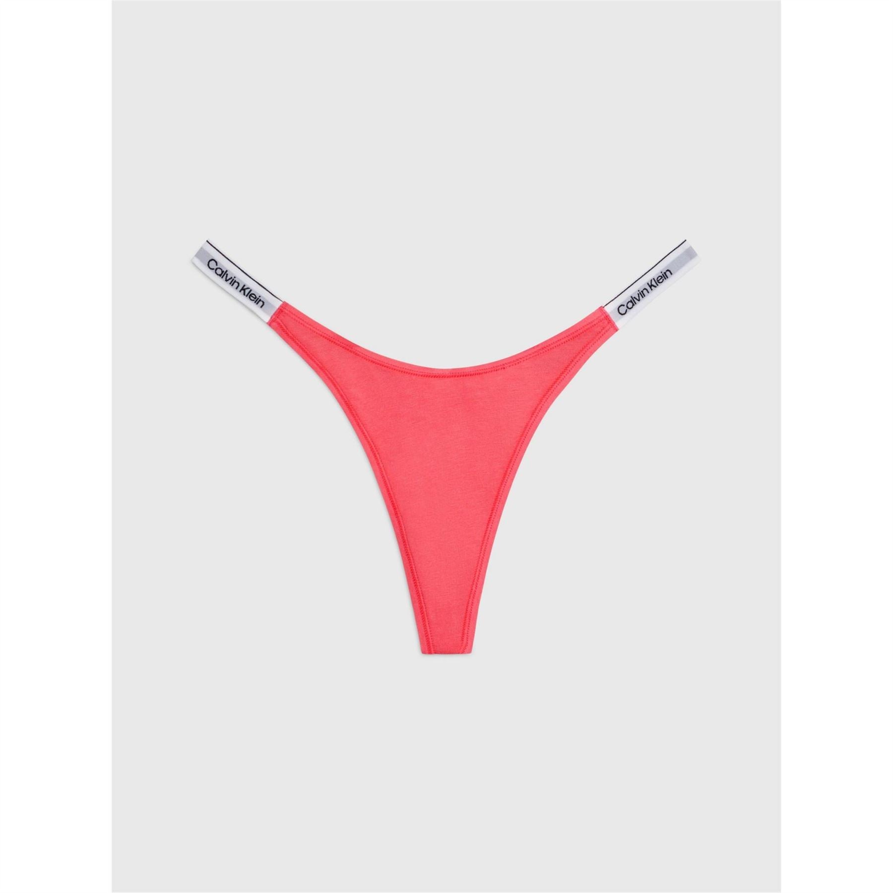 Calvin Klein Logo Waistband Seamless Soft Breathable Thong