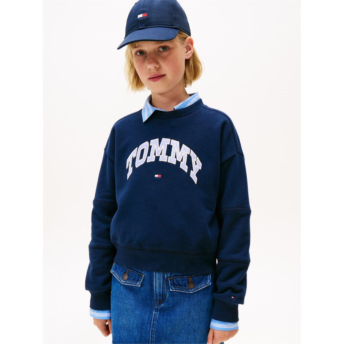Tommy Hilfiger Varsity Crew Neck Relaxed Fit Sweatshirt