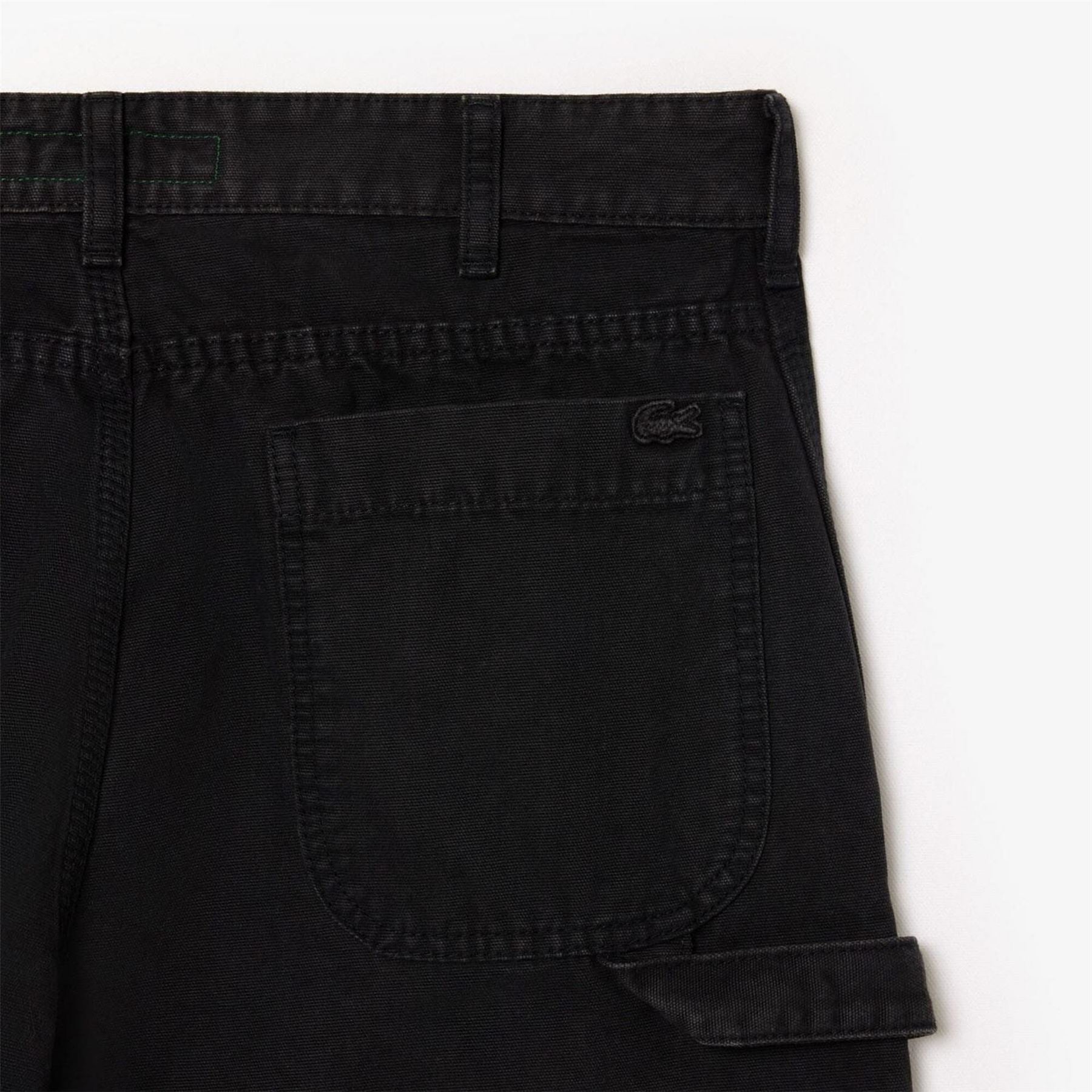 Lacoste Fit Cotton Canvasas Carpenter Pants