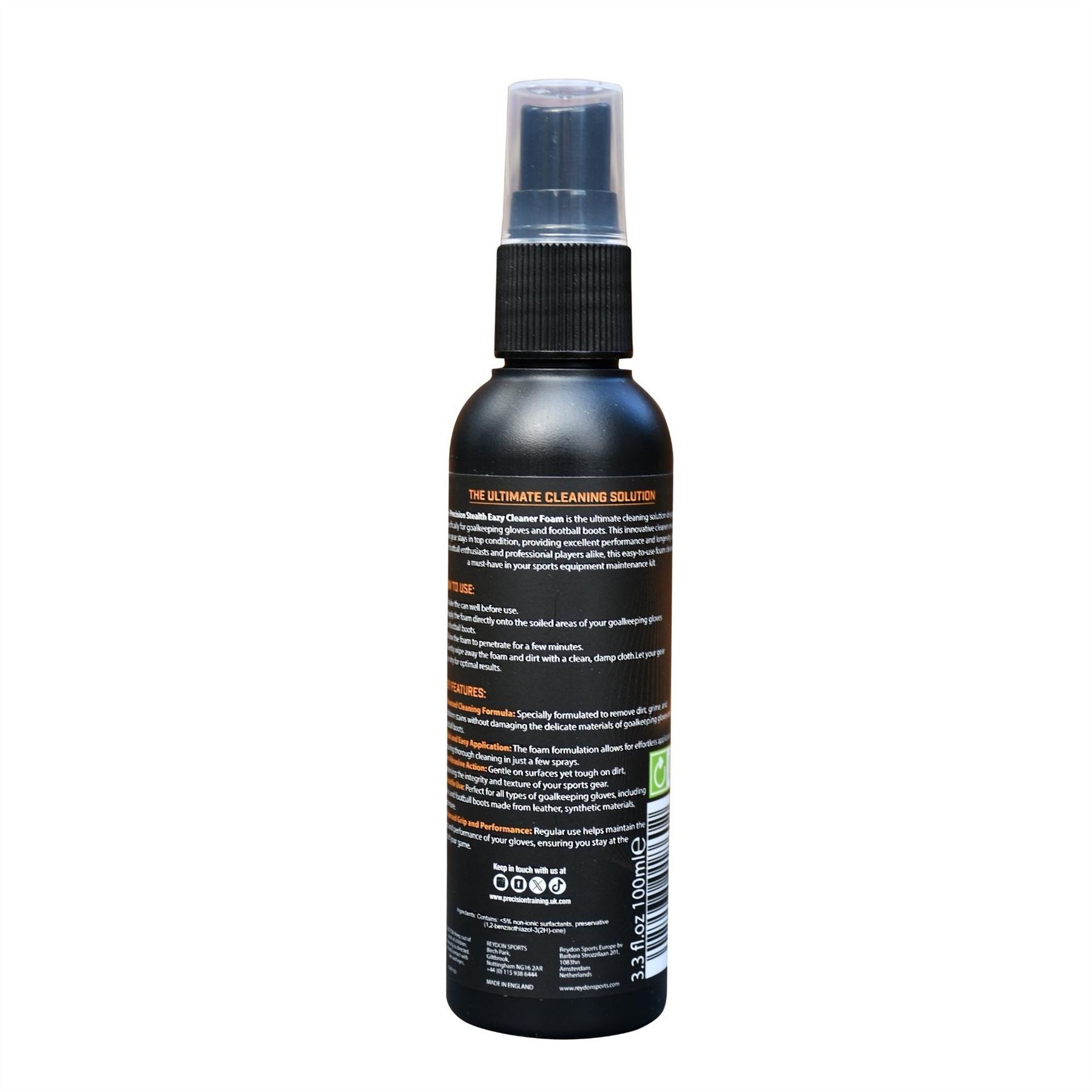 Precision Training Stealth Eazy Cleaner Foam Spray