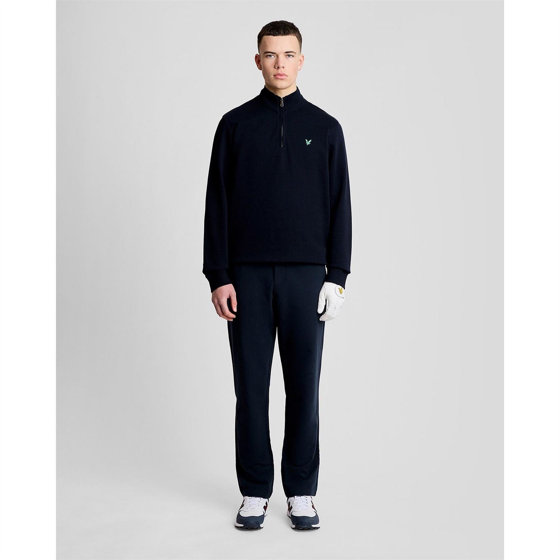 Lyle and Scott  And  Scott Golf Green Eagle Quarter Zip Midlayer