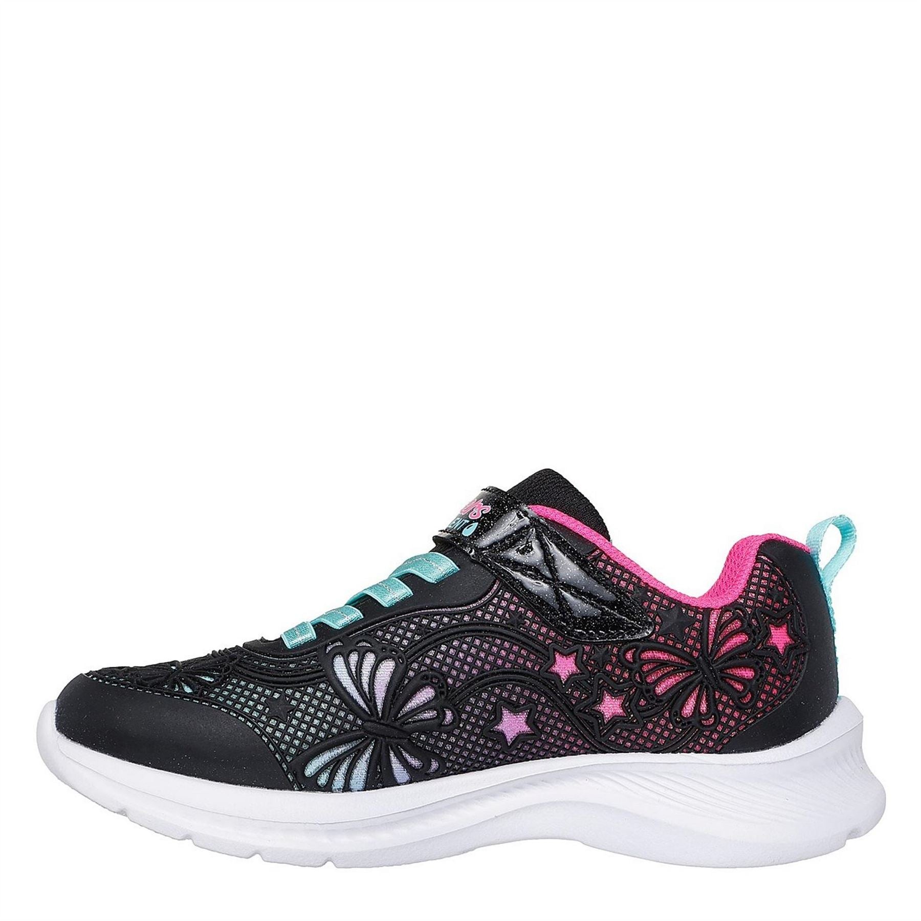 Skechers Theme Kpu Water Repellent Sn Runners Girls