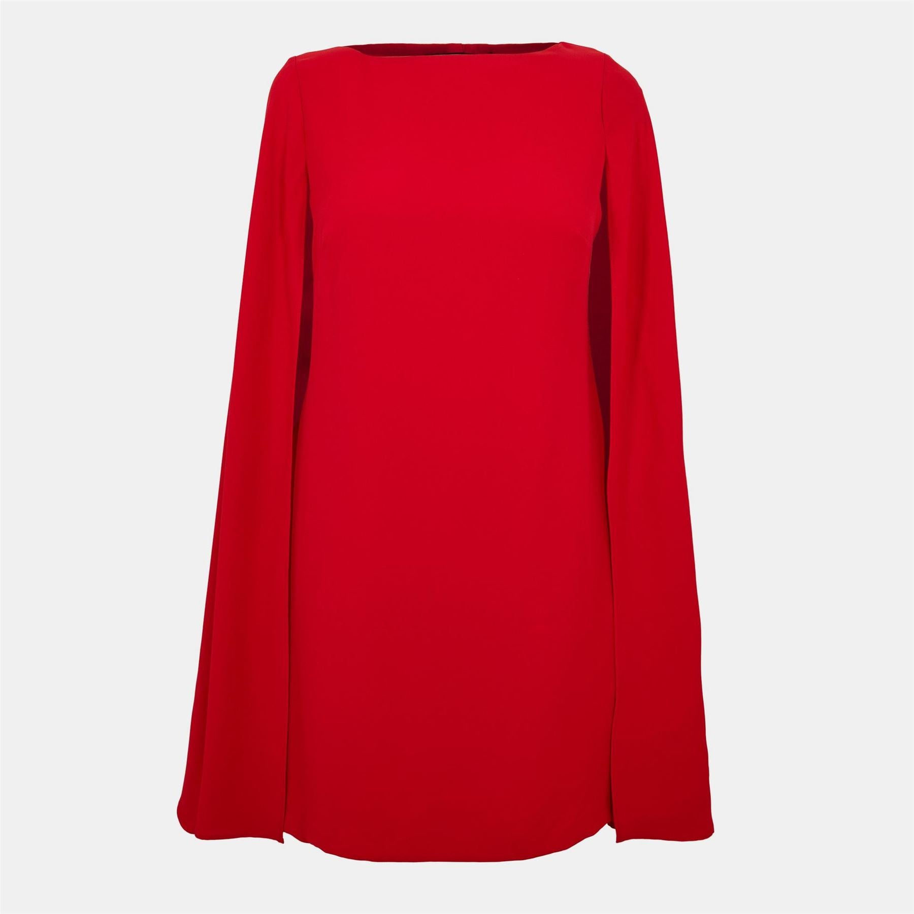 Lauren by Ralph Lauren Petra Boat Neck Long Sleeve Mini Dress