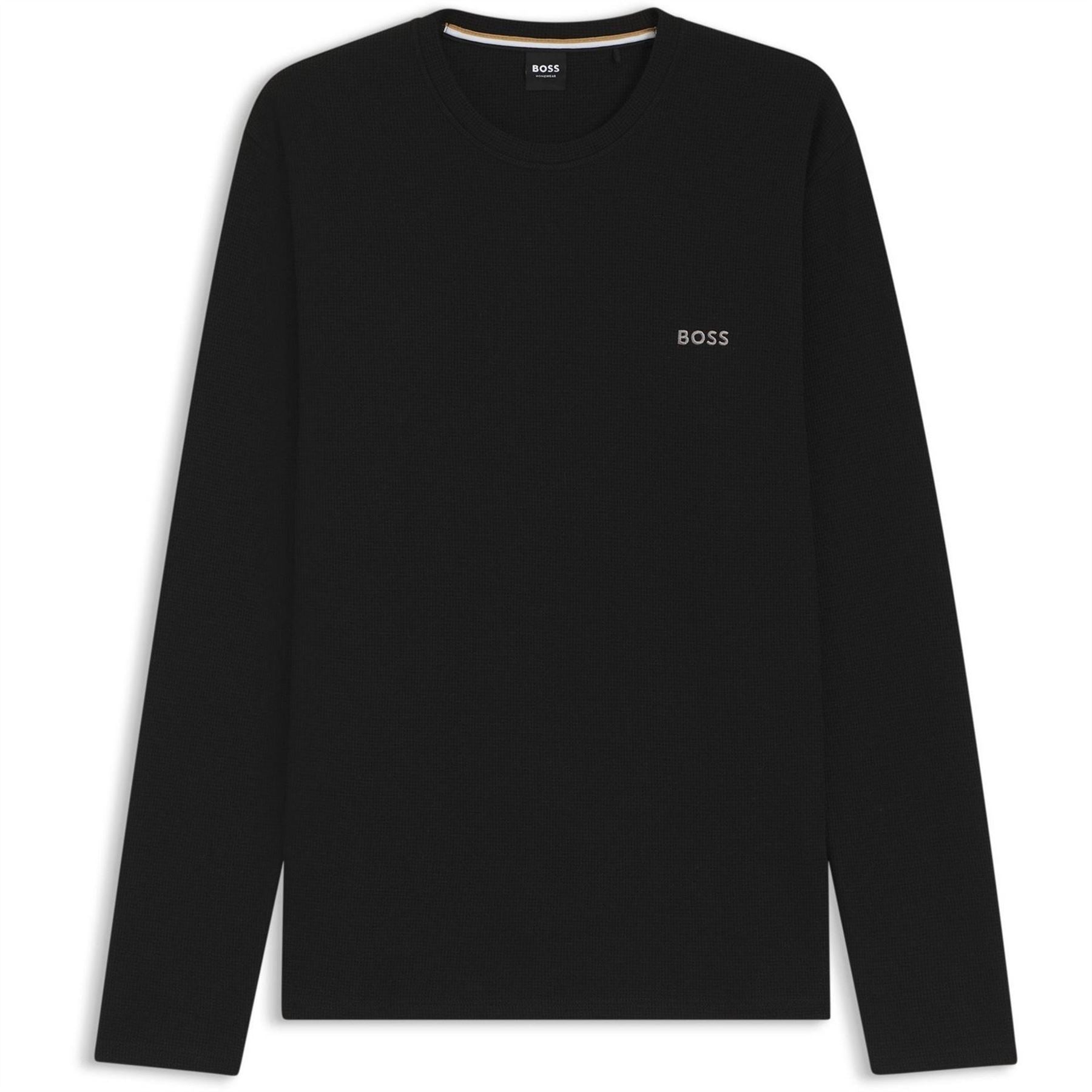 Hugo Waffle Ls Shirt 10269584 01