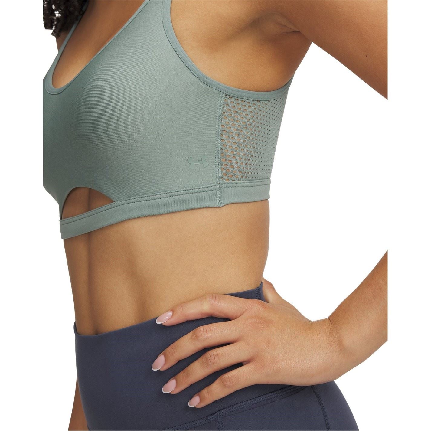 Under Armour Infinity Scoop Neck Spaghetti Strap Sports Bra