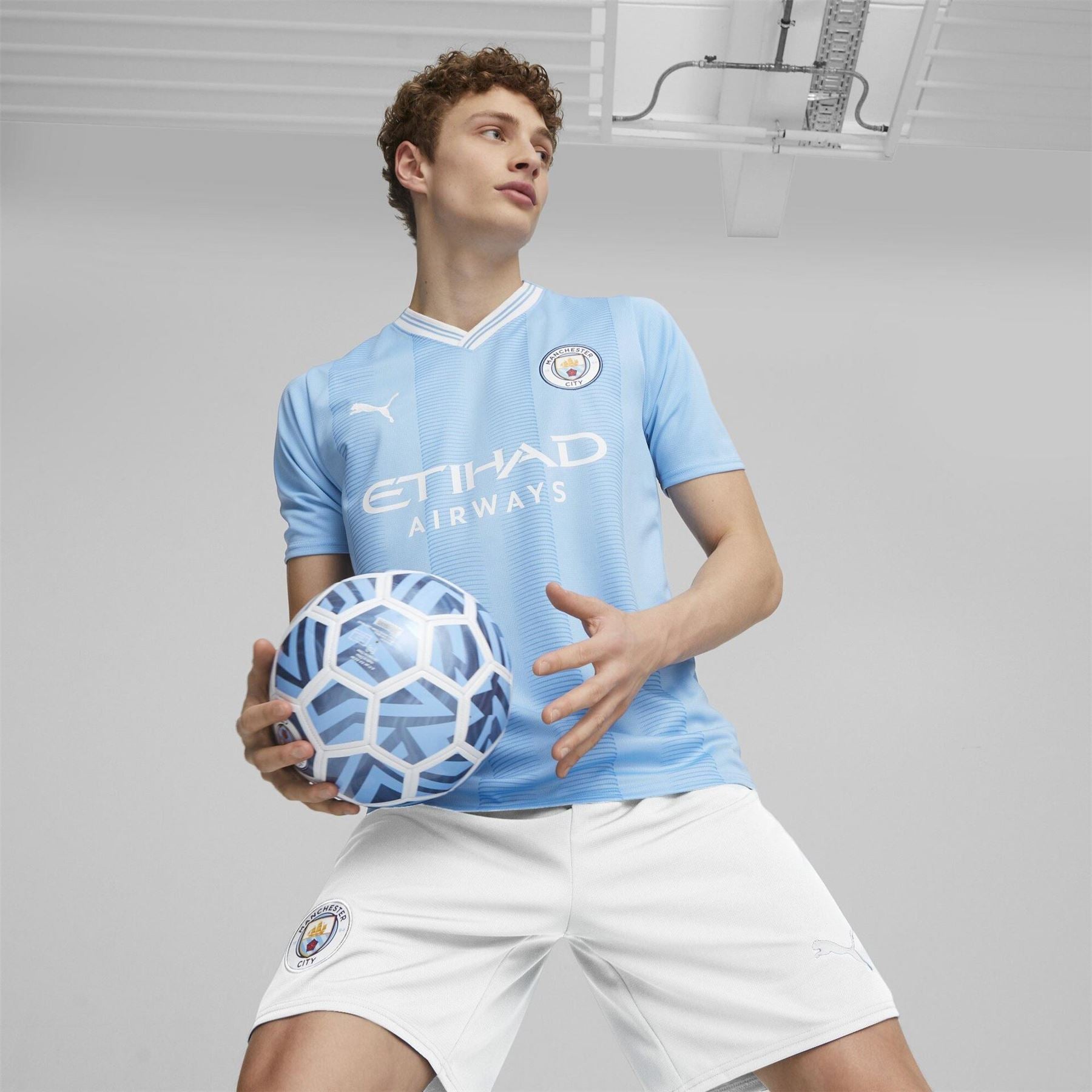 Puma Manchester City Home Shirt 2023 2024 Adults