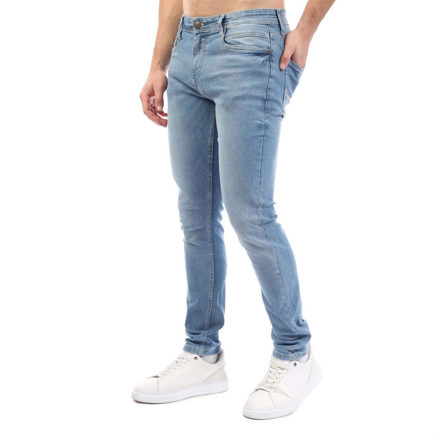 Duck and Cover Mayfield Light Wash Slim Fit Jeans