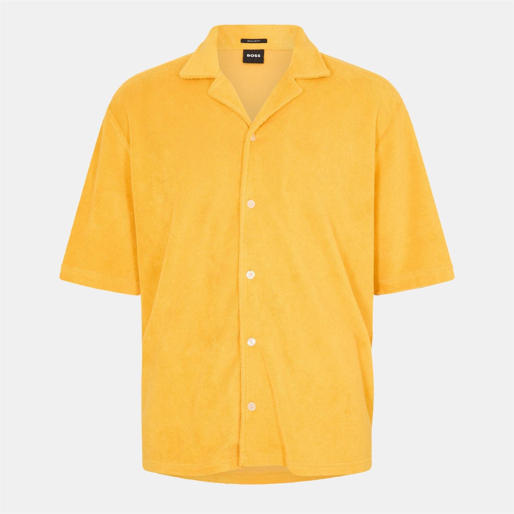 Boss Lars O Patterned Short Sleeve Shirt