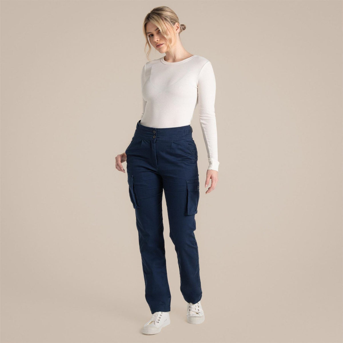 Craghoppers Araby Solid Patterned Combat Cargo Pants