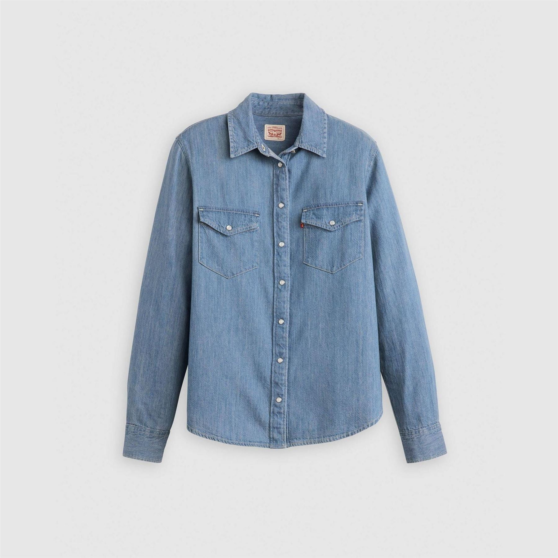 Levis Iconic Western Long Sleeve Denim Shirt