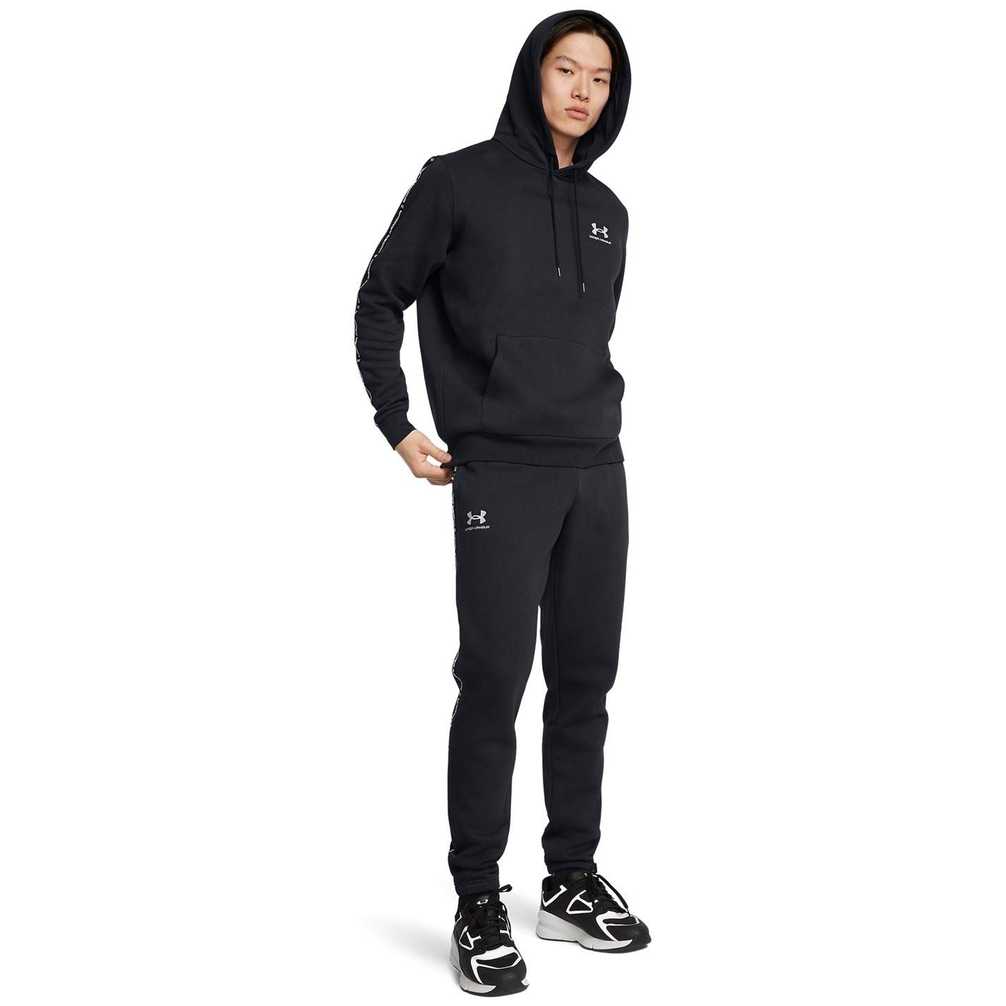 Under Armour Mens Armour Ua Icon Fleece Jogger Taping Joggers