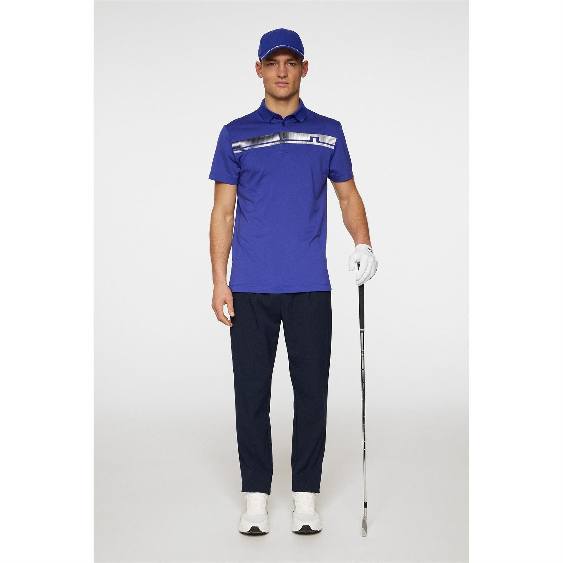 J Lindeberg Golf Short Sleeve Performance Polo Shirt