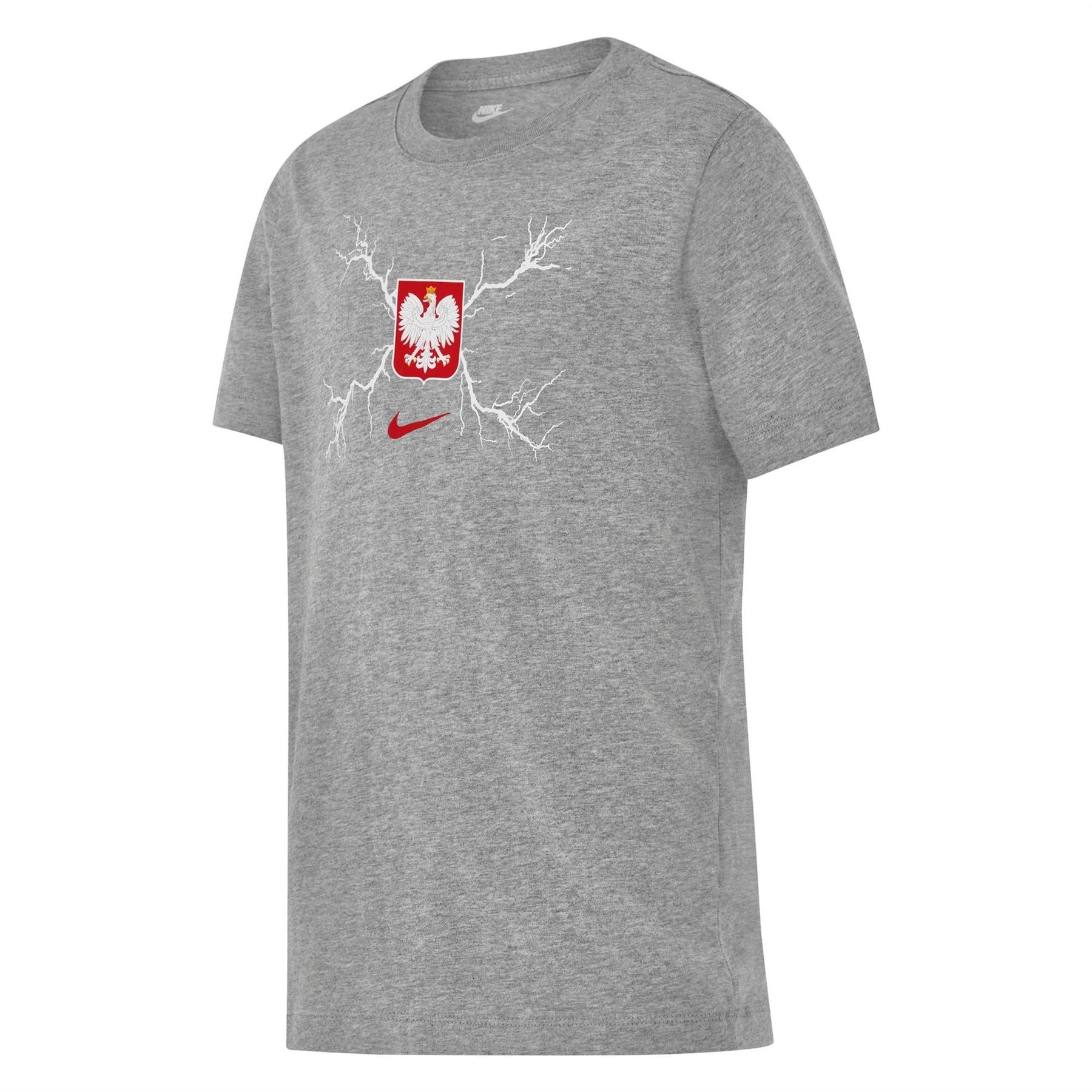 Nike Adults Poland Short Sleeve T-Shirt