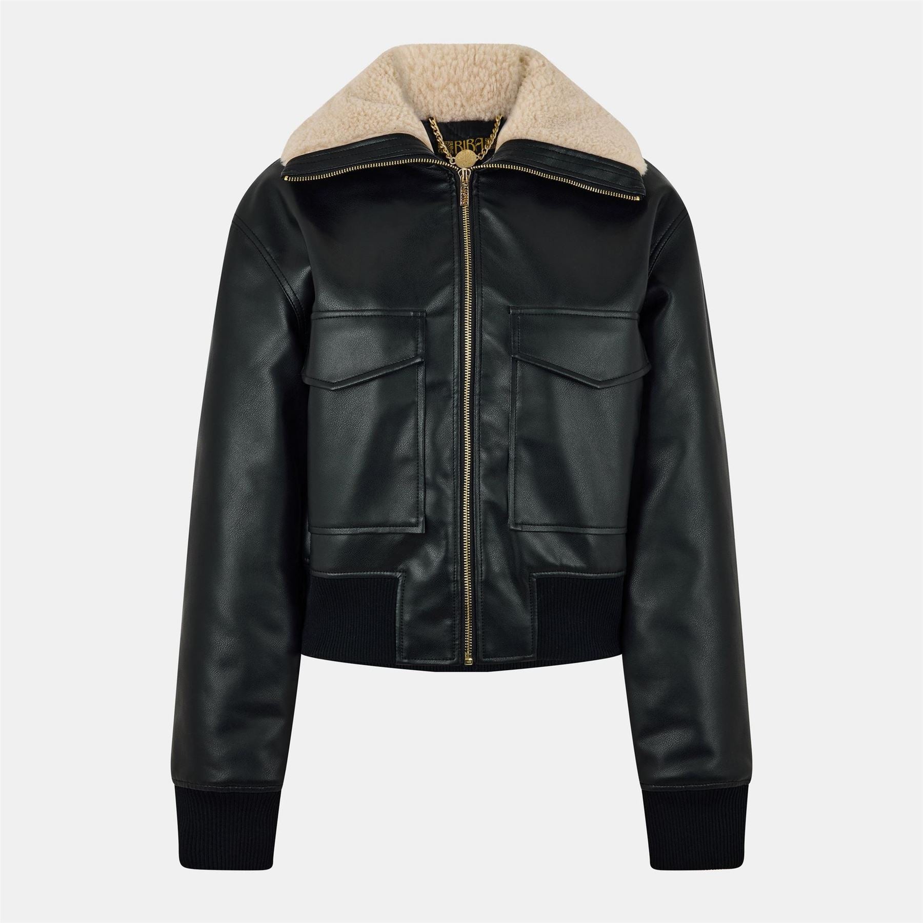 Biba Solid Patterned Bomber Jacket