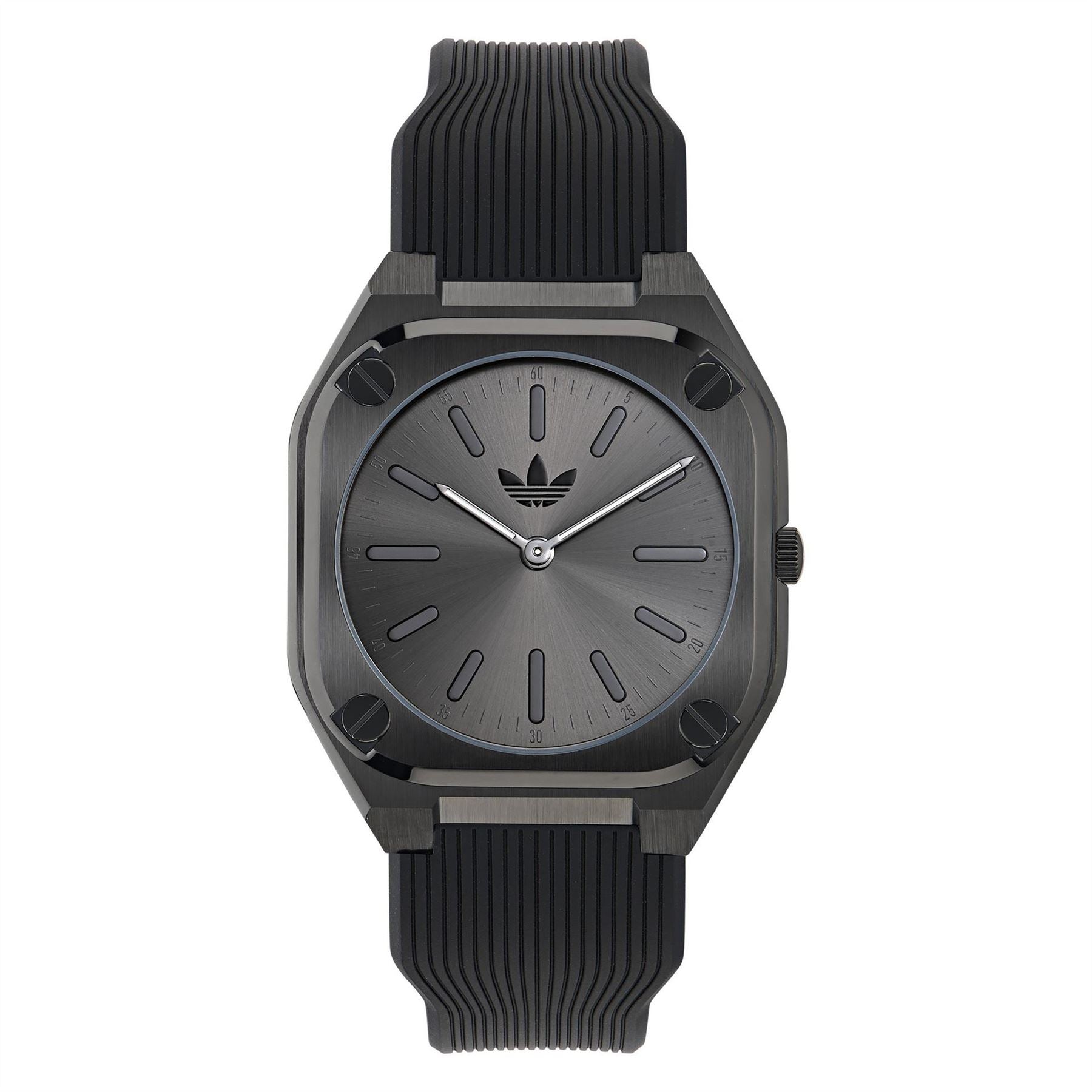 adidas Originals Tech Analogue Rubber Strap Watch