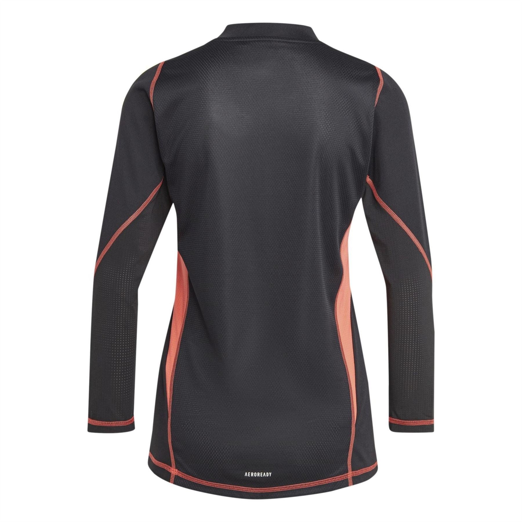 adidas Mock Neck Three Quarter Sleeve Jersey T-Shirt