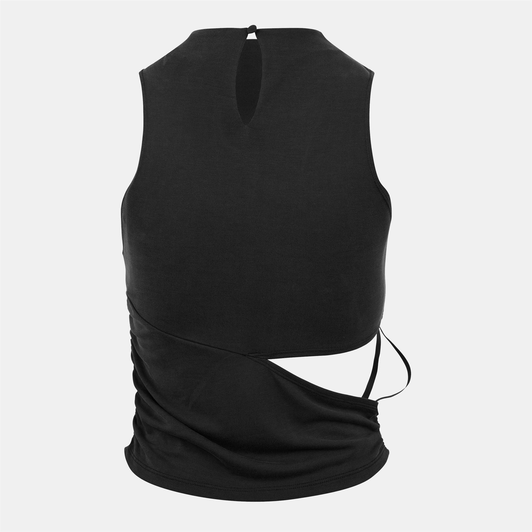 Jack Wills High Neck Side Slash Tank Top