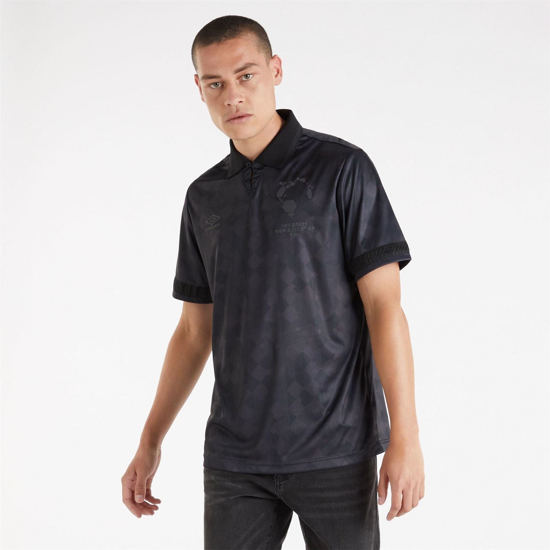 Umbro New Order Blackout Short Sleeve Performance T-Shirt