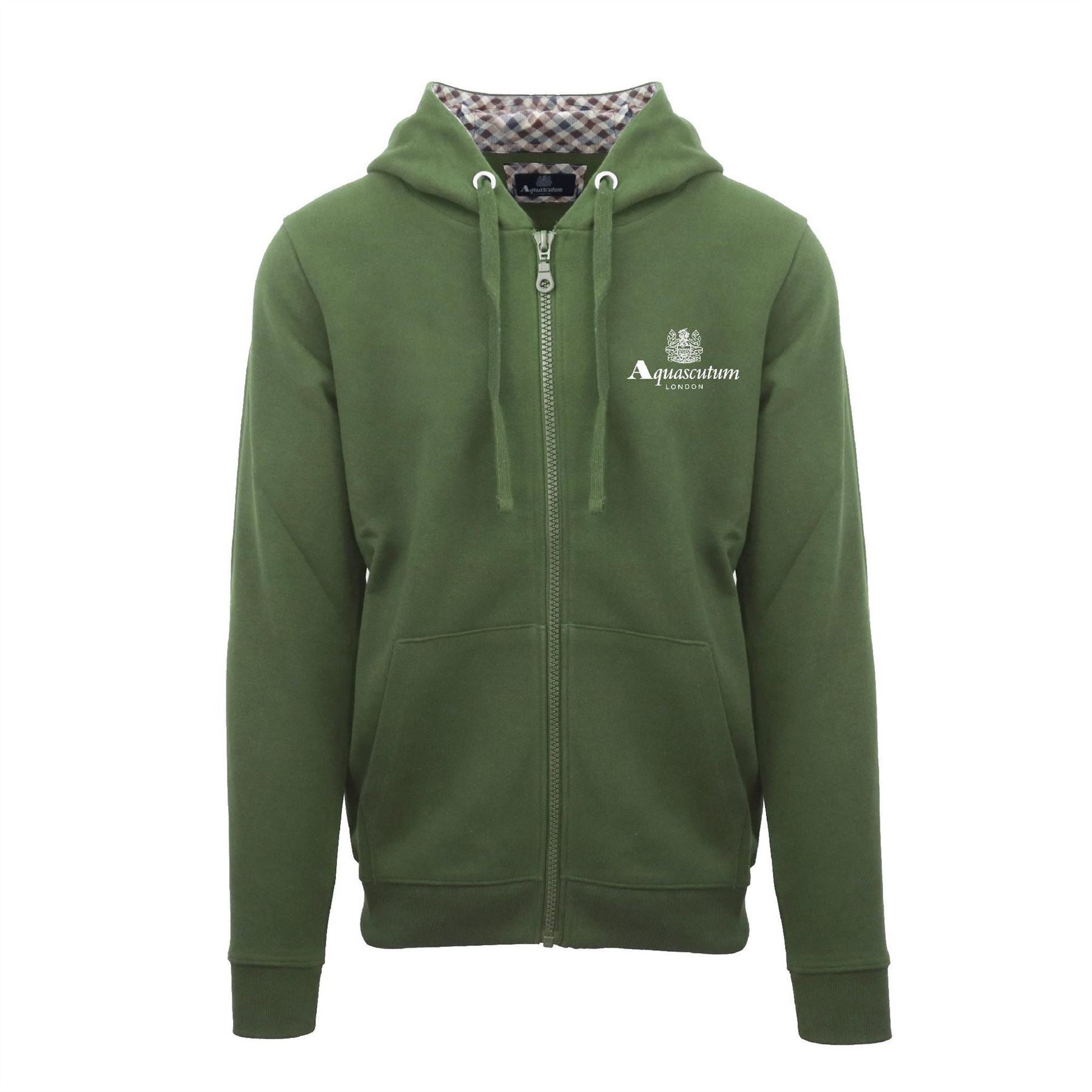 Aquascutum Zip Hooded Sweatshirt