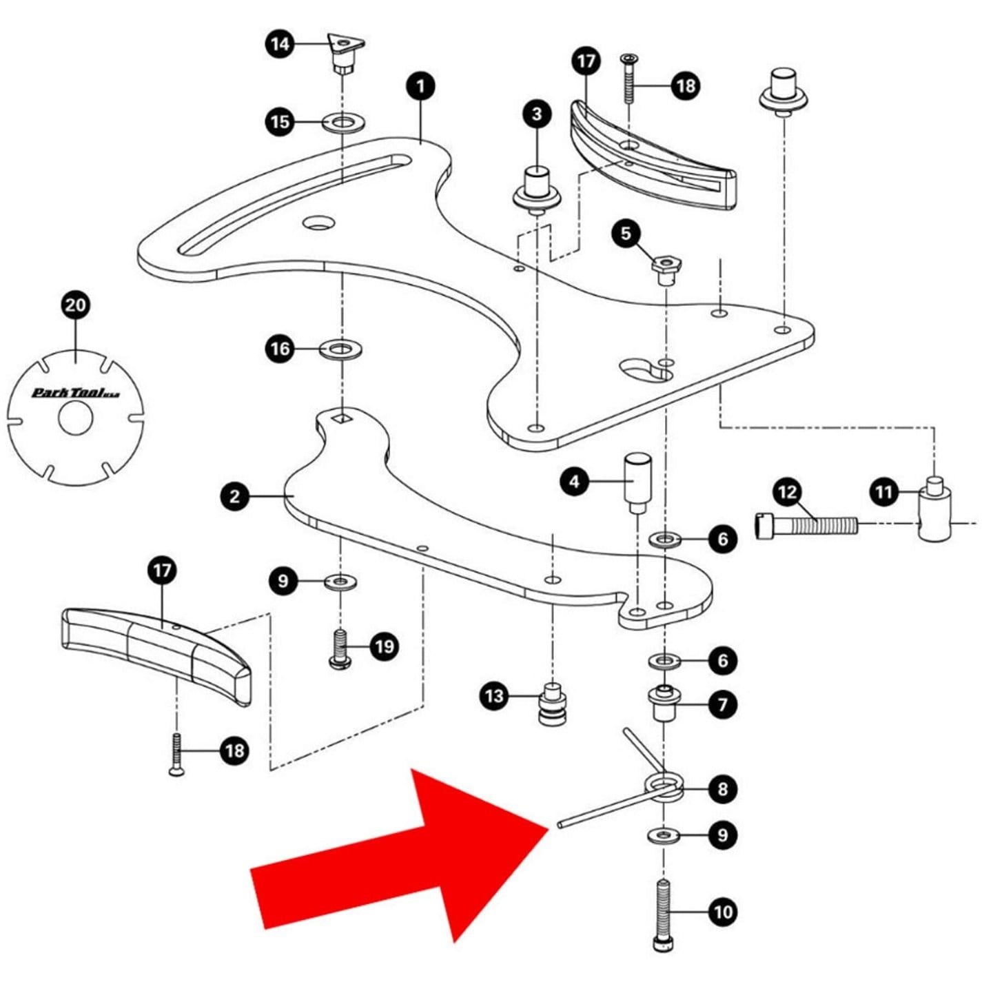 Park Tension Spring For Tm 1