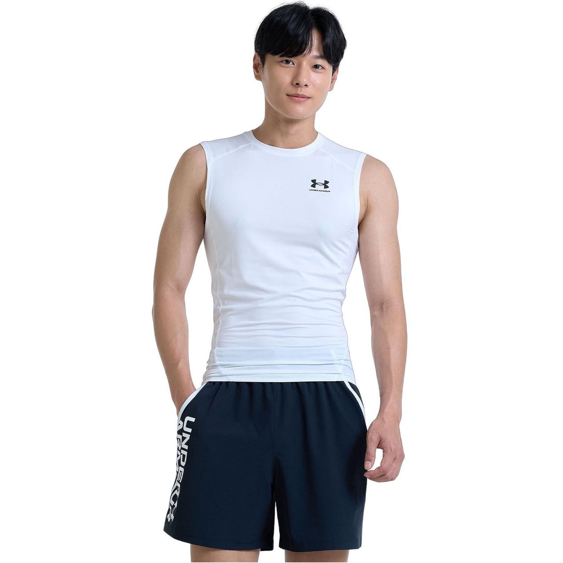 Under Armour Heat Gear Compression Sleeveless T-Shirt