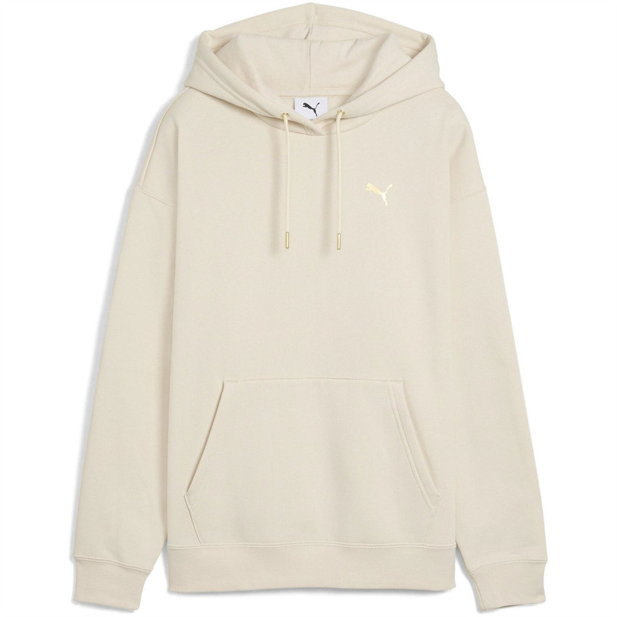 Puma Maximal Metallic Comfort Tech Fleece Overhead Hoodie