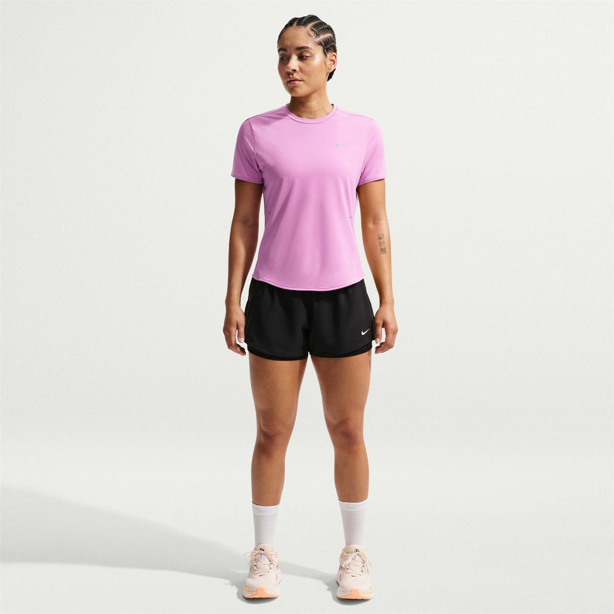 Nike Womens Swift Dri Fit Short Sleeve Running Top