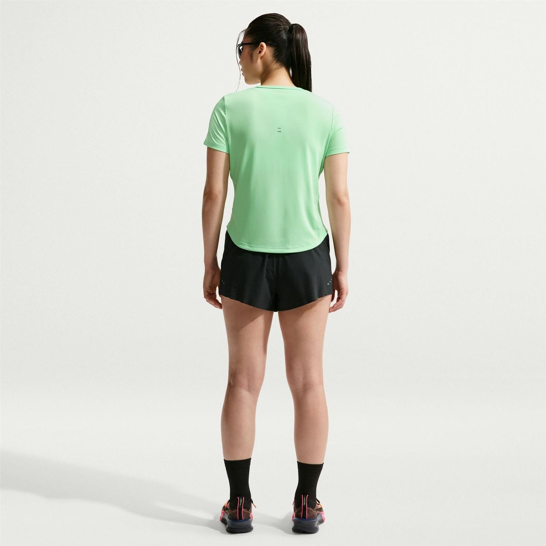 Nike Womens Tempo Dri Fit Short Sleeve Running Top
