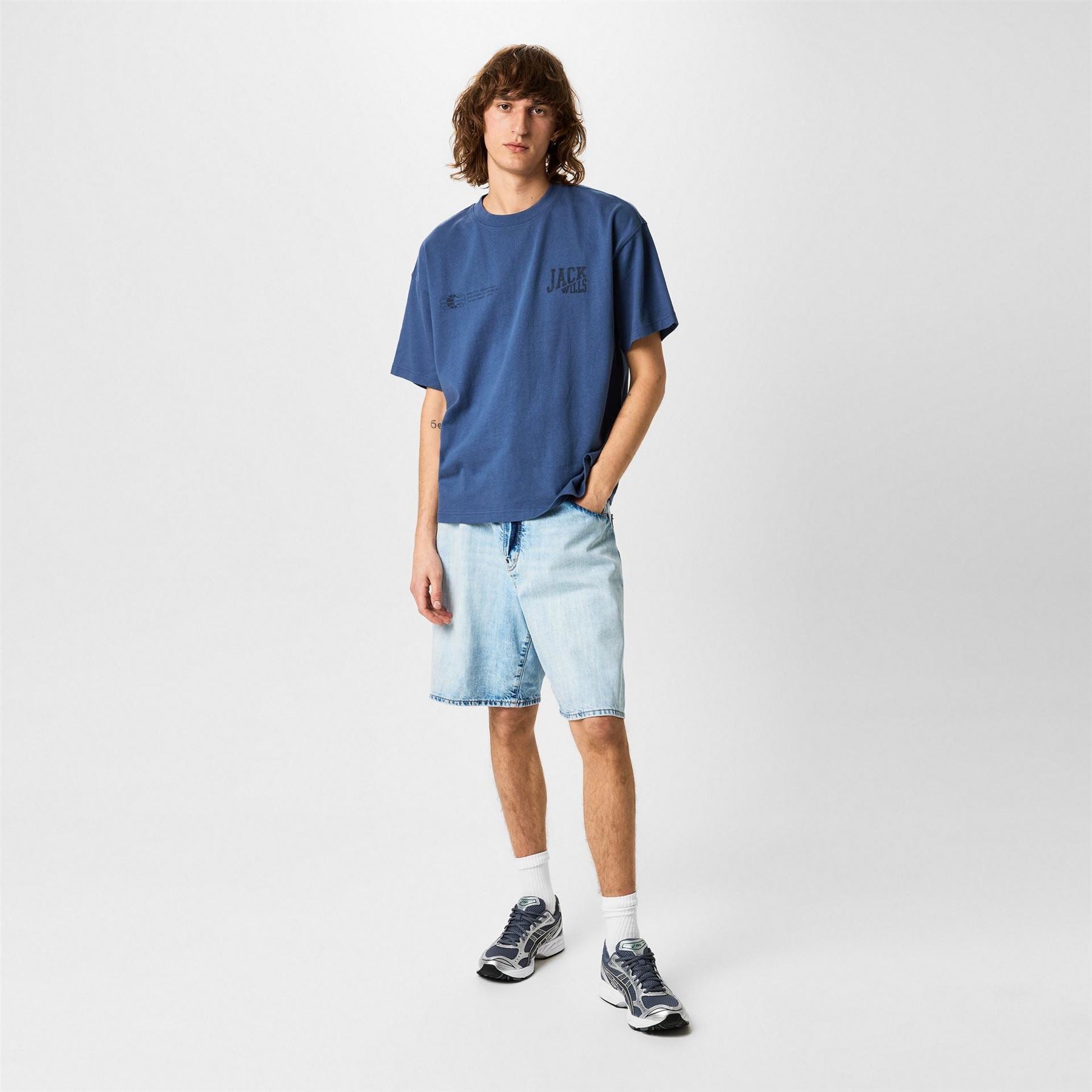 Jack Wills Jw Stacked Logo Regular Fit T-Shirt