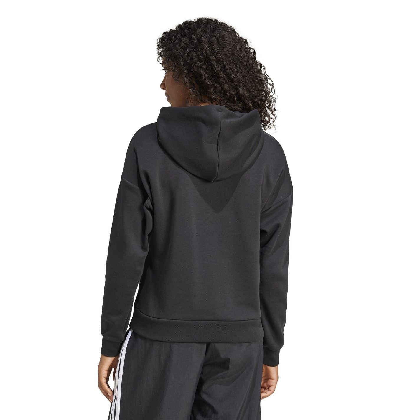 adidas Essentials 3 Stripes Fleece Hoodie