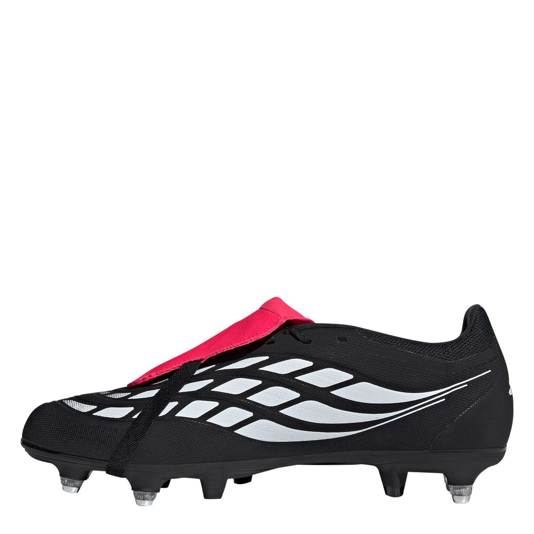 adidas Mens Predator Fold Over Tongue Academy Soft Ground Football Boots